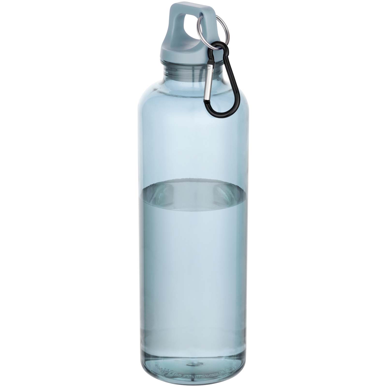 Bouteille d’eau Oregon de 750 ml en plastique recyclé certifié RCS avec mousqueton