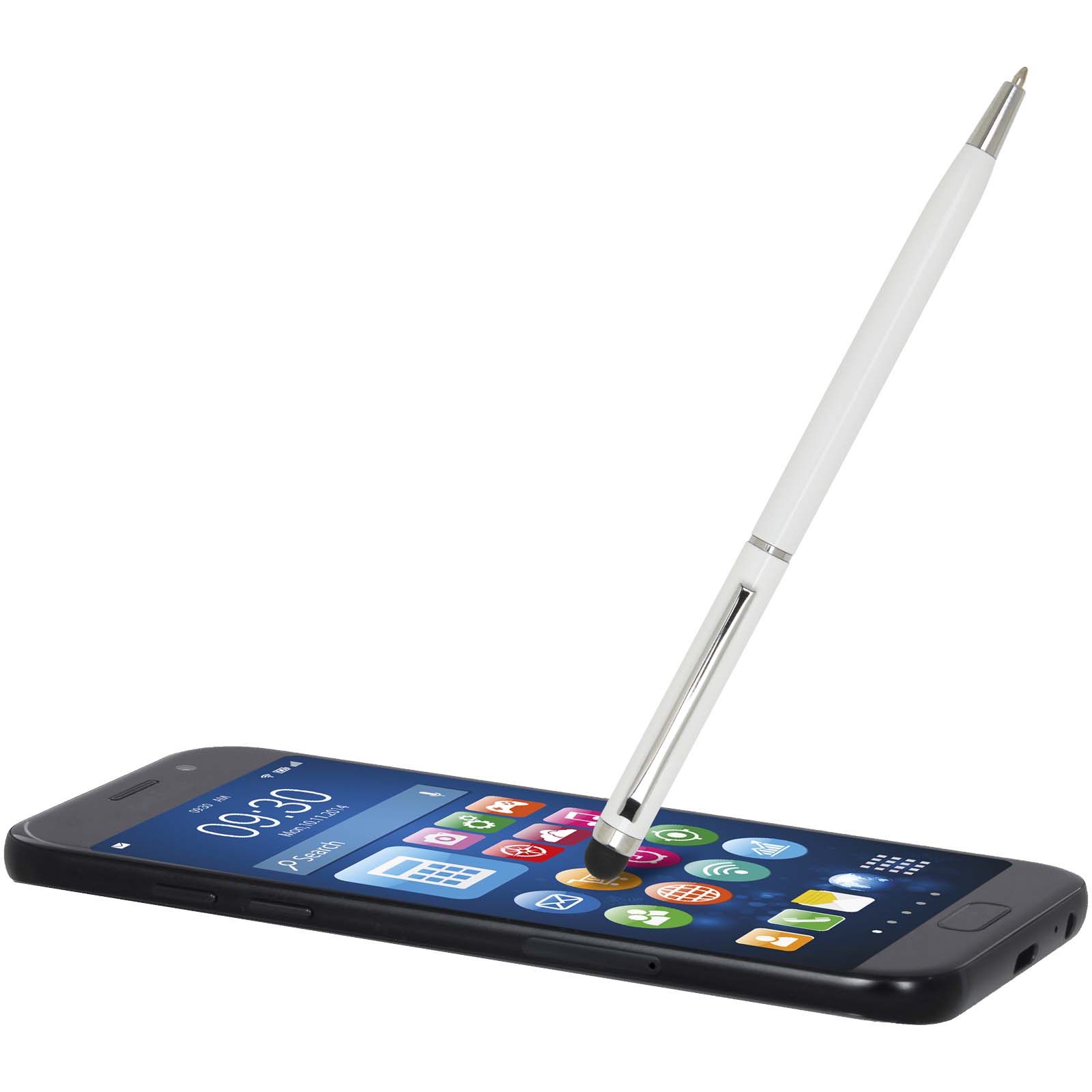 Stylo bille en aluminium Ore avec stylet (encre bleue)
