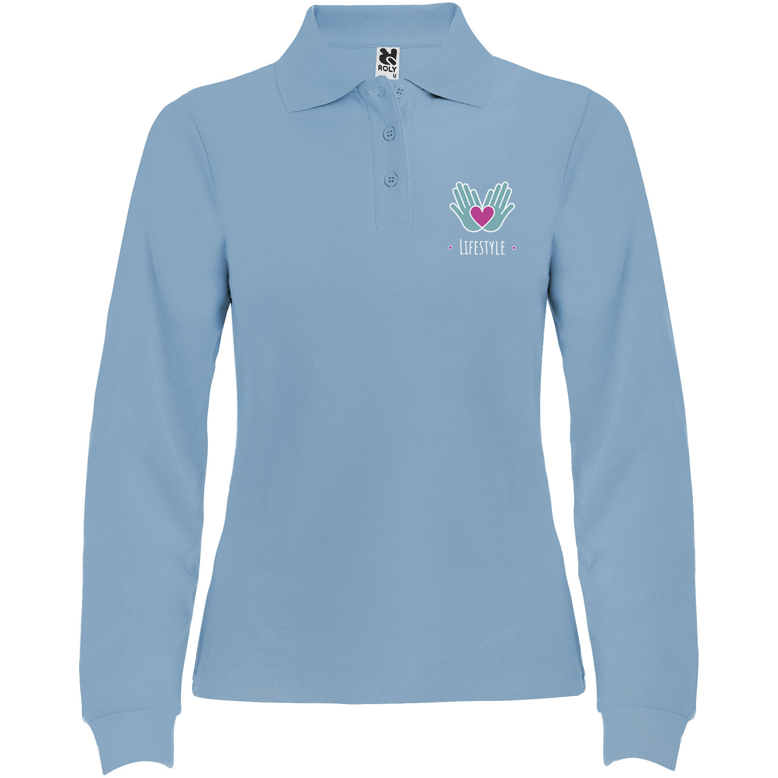 Roly Polo de 220 g/m² Estrella à manches longues pour femme