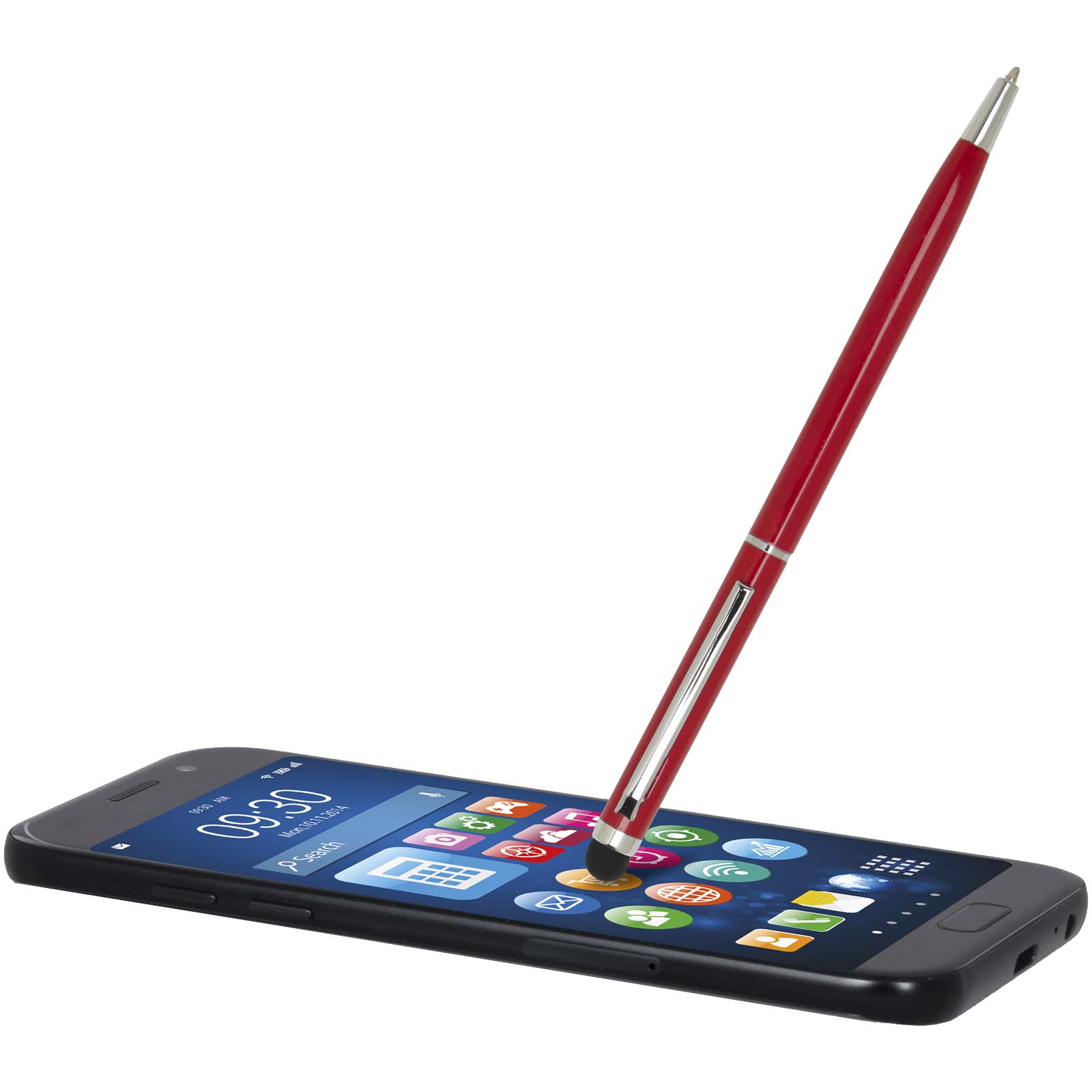 Stylo bille en aluminium Ore avec stylet (encre bleue)