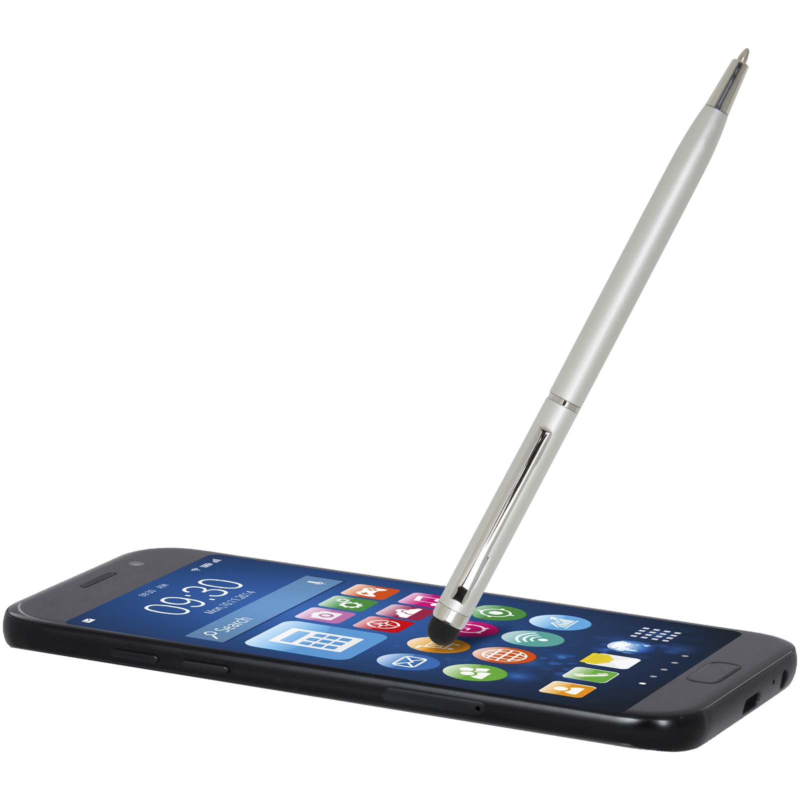 Stylo bille en aluminium Ore avec stylet (encre bleue)