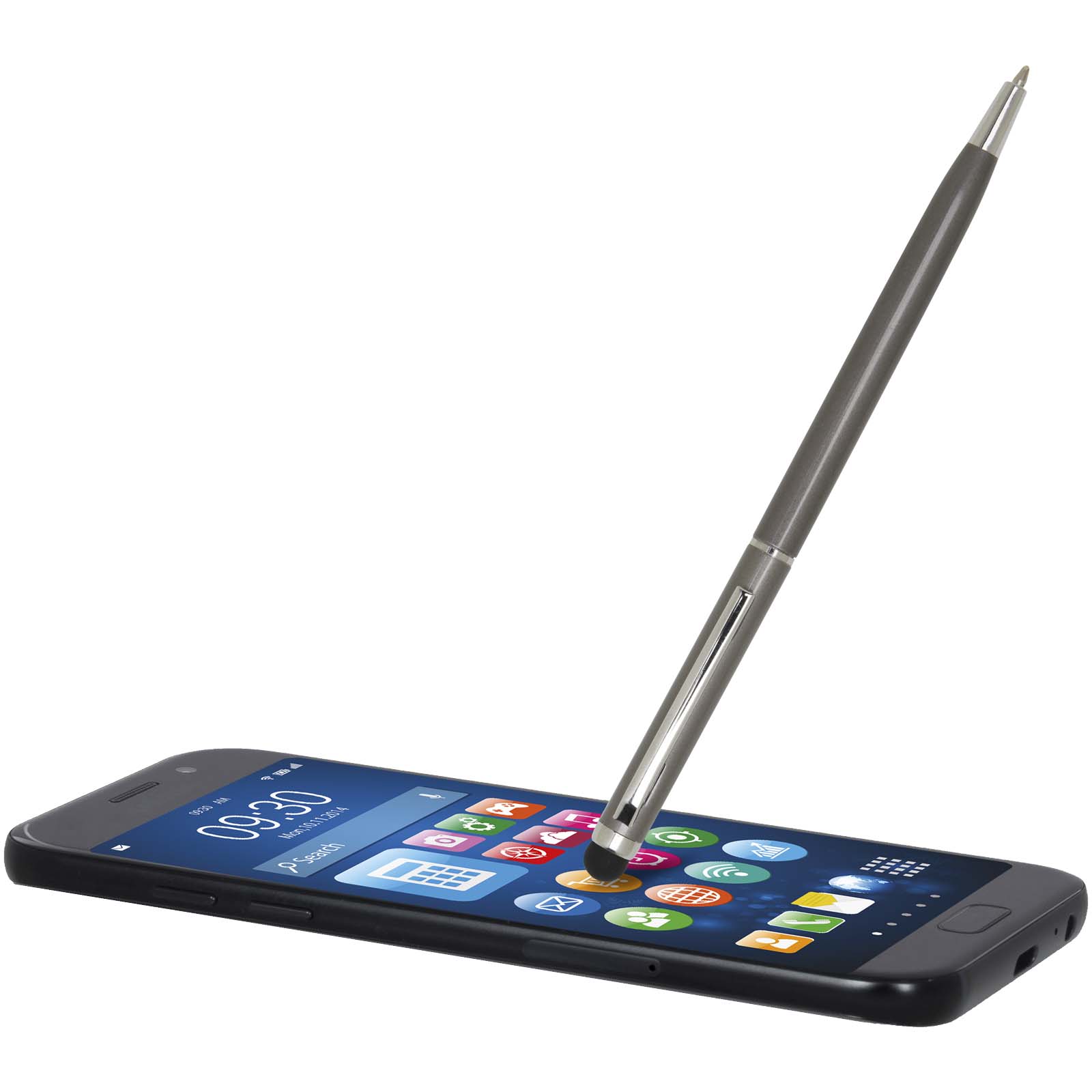 Stylo bille en aluminium Ore avec stylet (encre bleue)