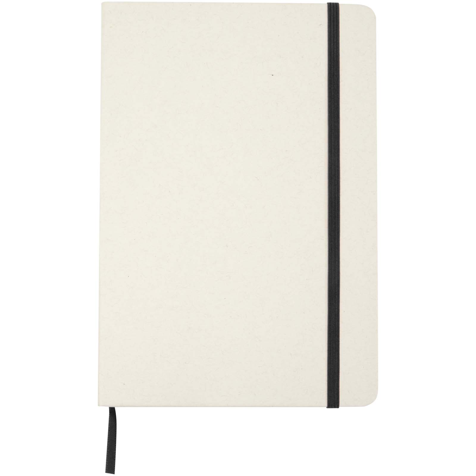 Carnet A5 recyclé Bass ligné à couverture rigide