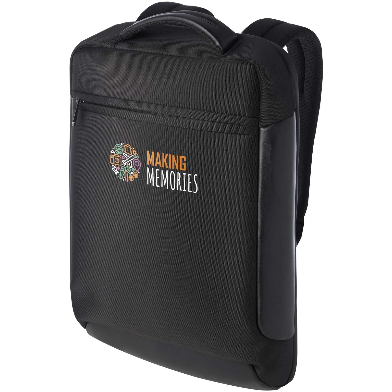 Sac à dos compact pour ordinateur portable Expedition Pro de 12 L recyclé certifié GRS de 15,6"