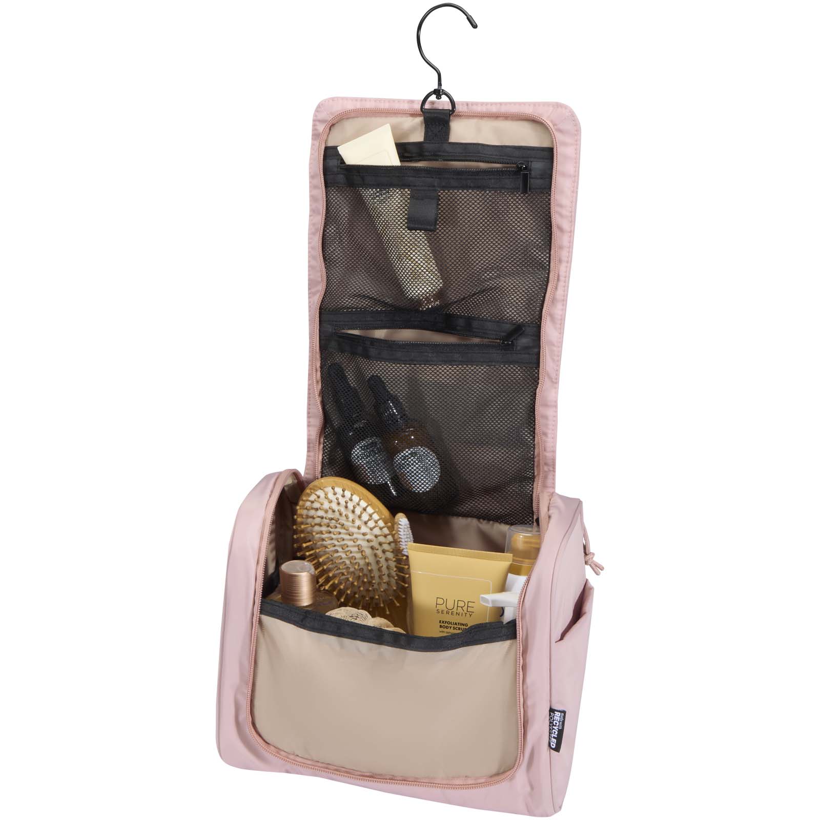 Trousse de toilette à suspendre Puffer recyclée et certifiée GRS de 8 L
