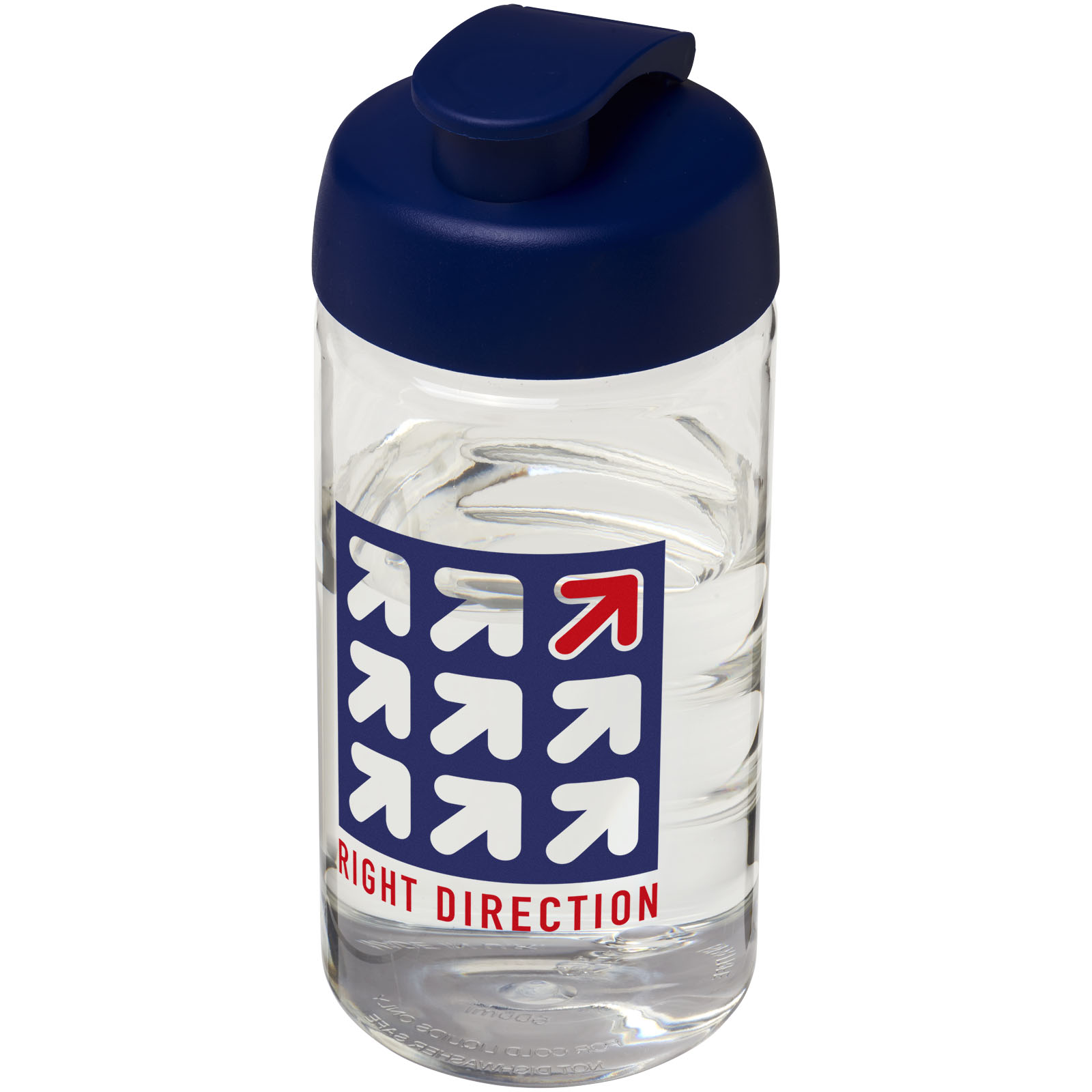 Bouteille de sport H2O Active® Bop 500ml avec couvercle à clapet