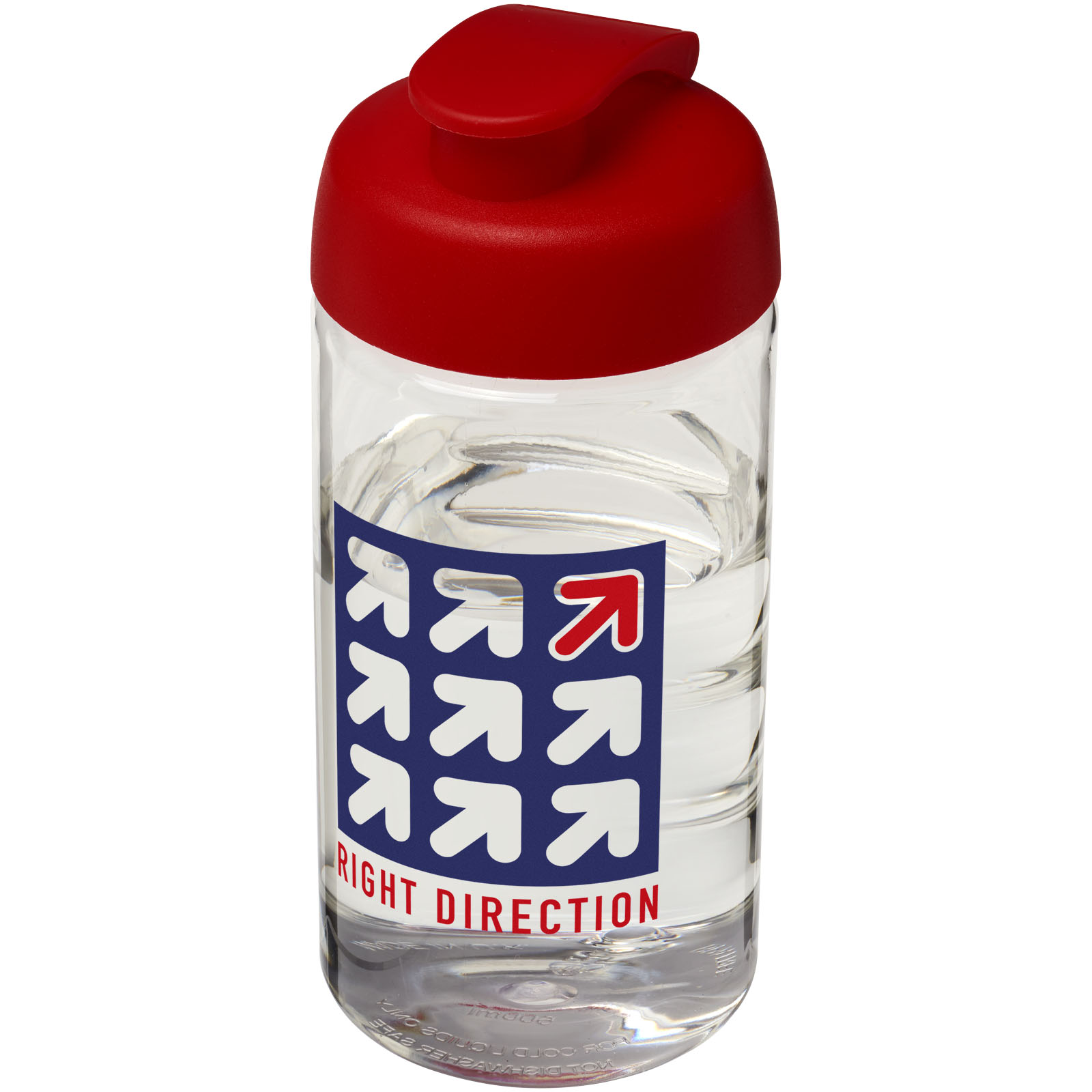 Bouteille de sport H2O Active® Bop 500ml avec couvercle à clapet