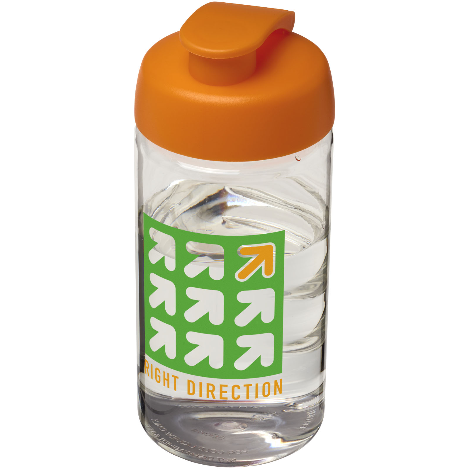 Bouteille de sport H2O Active® Bop 500ml avec couvercle à clapet