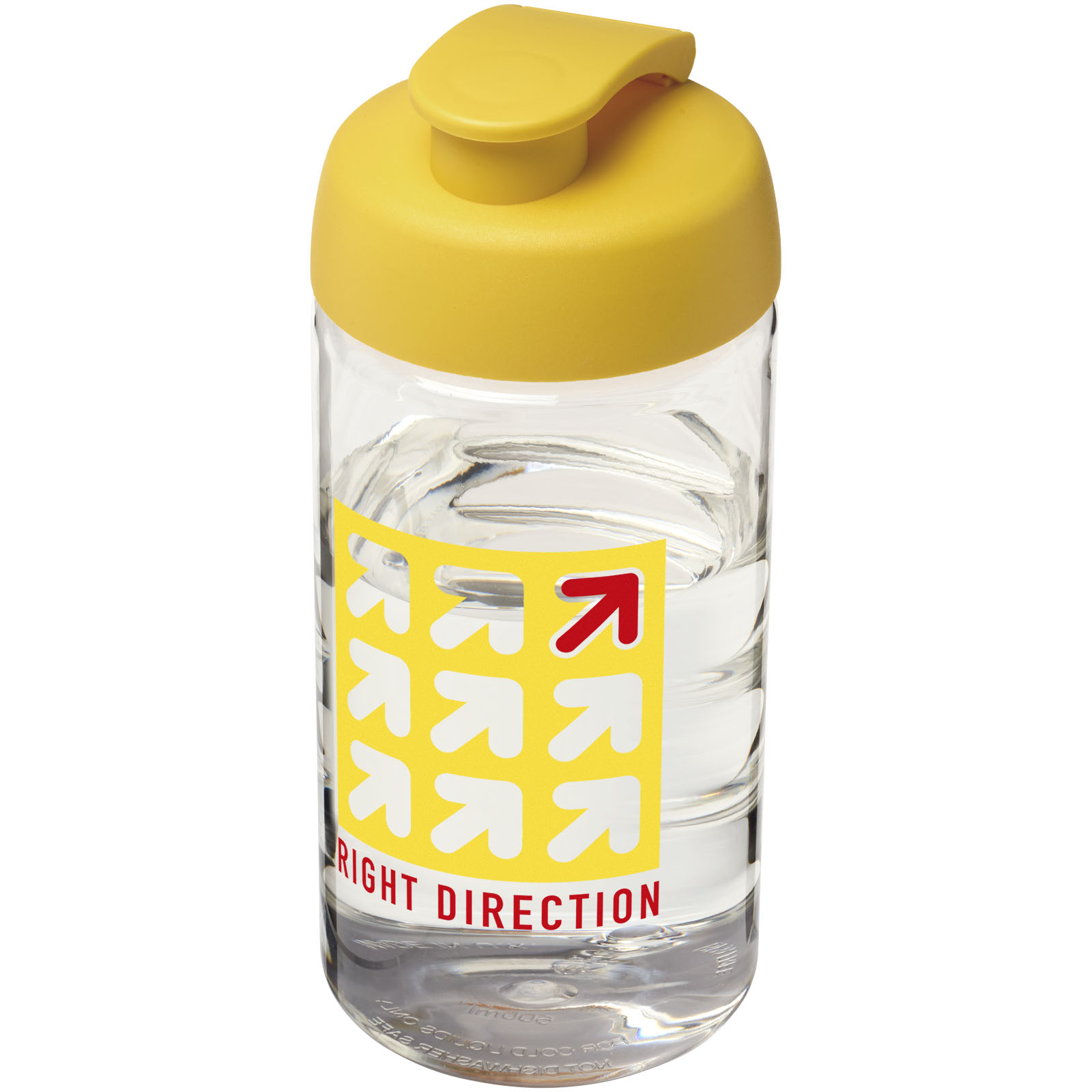 Bouteille de sport H2O Active® Bop 500ml avec couvercle à clapet