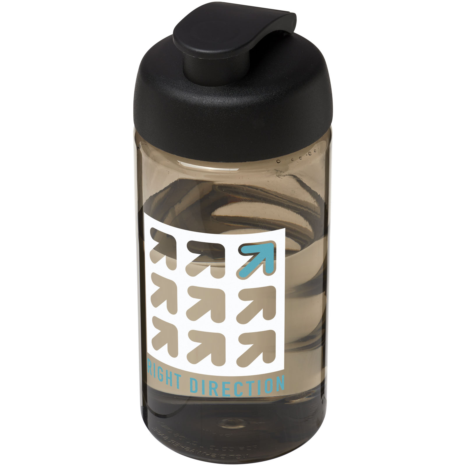 Bouteille de sport H2O Active® Bop 500ml avec couvercle à clapet