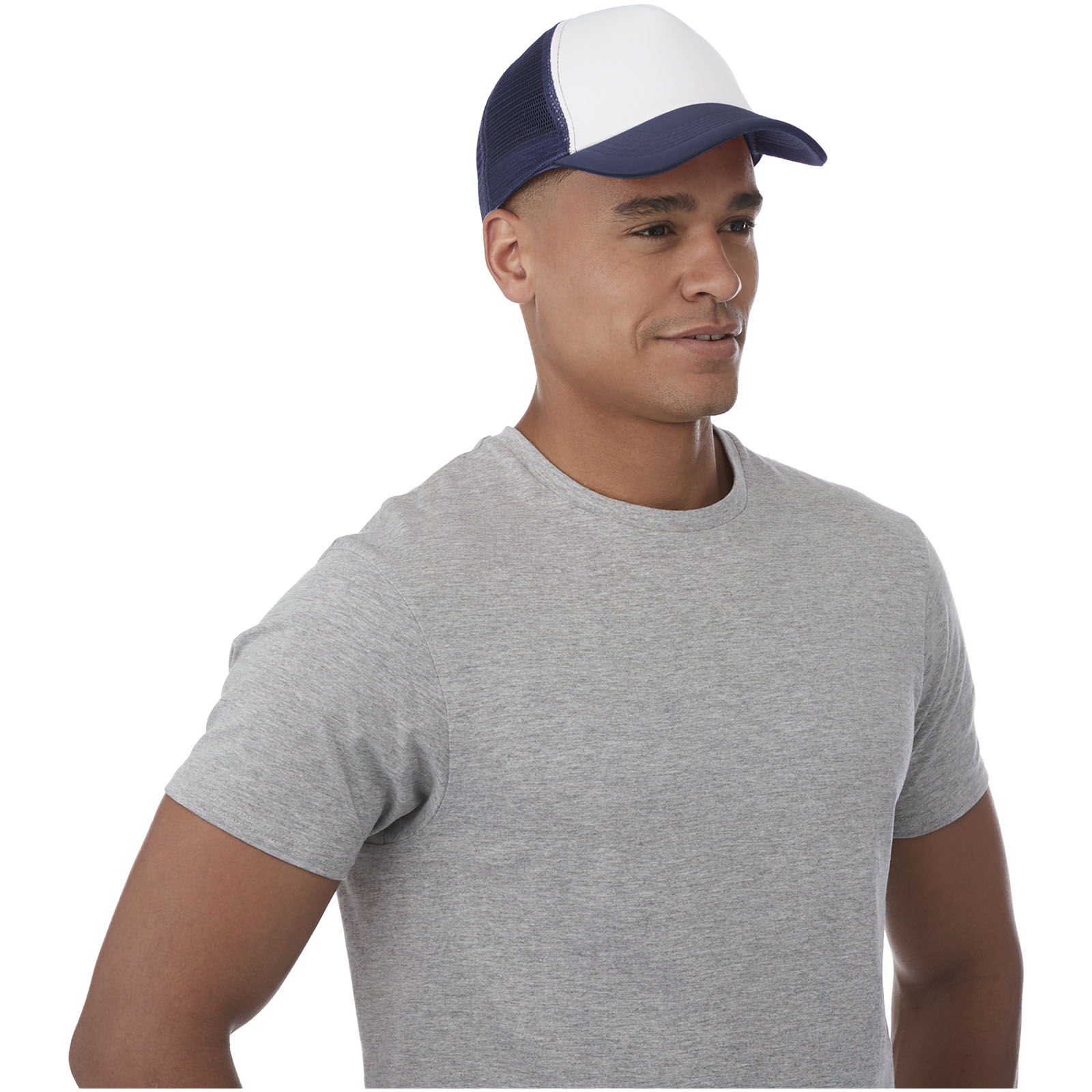 Casquette 5 panneaux de 100 g/m² Trucker