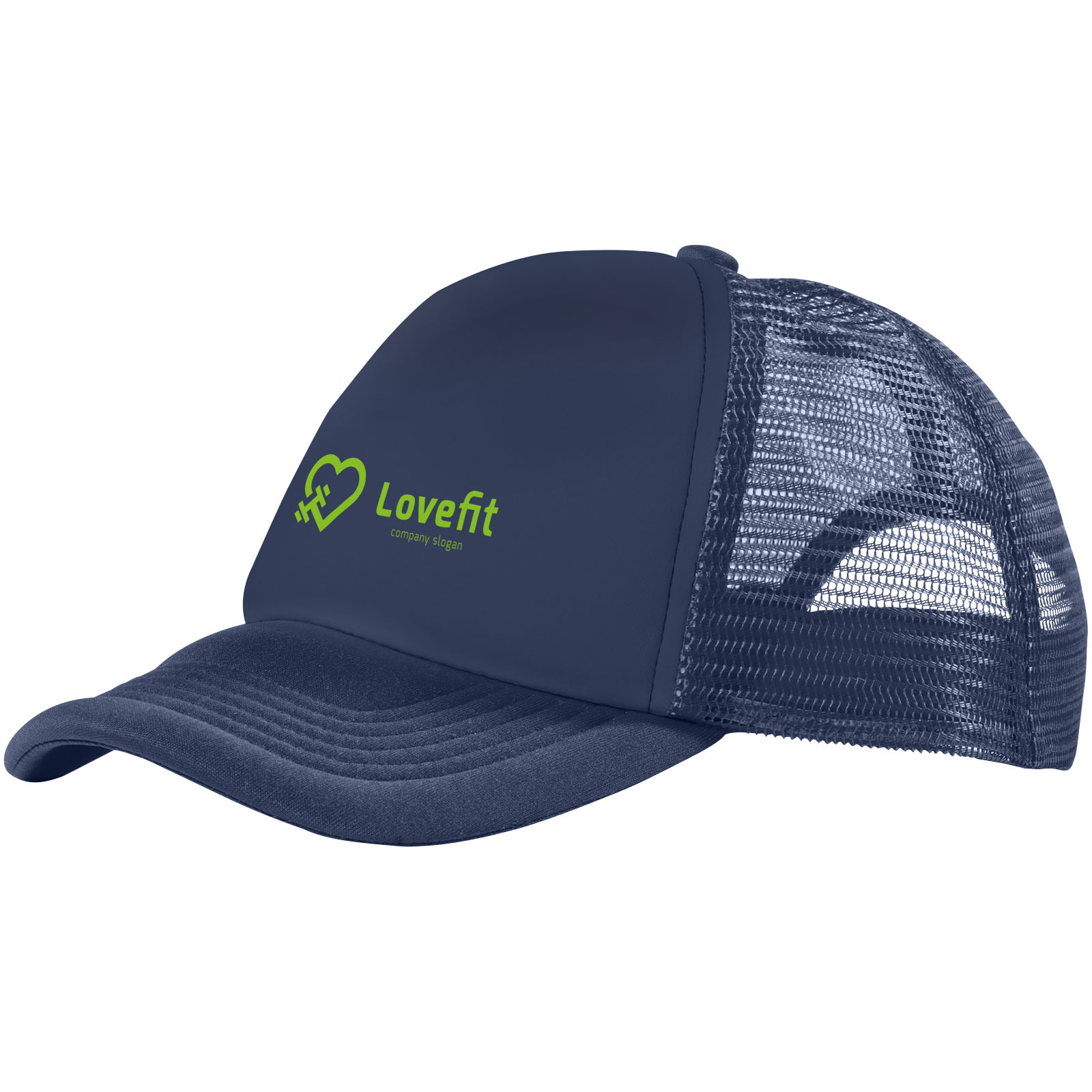Casquette 5 panneaux de 100 g/m² Trucker