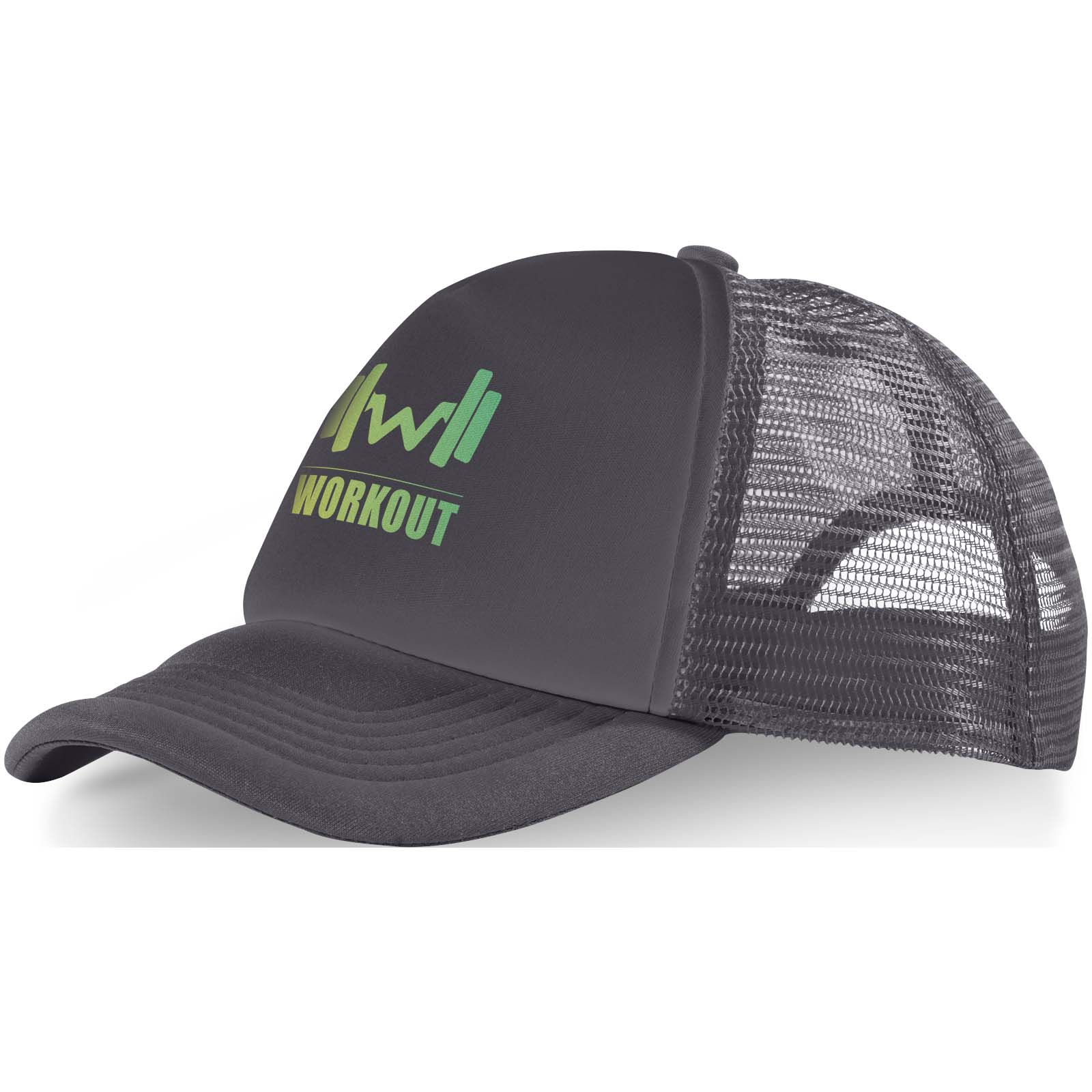 Casquette 5 panneaux de 100 g/m² Trucker