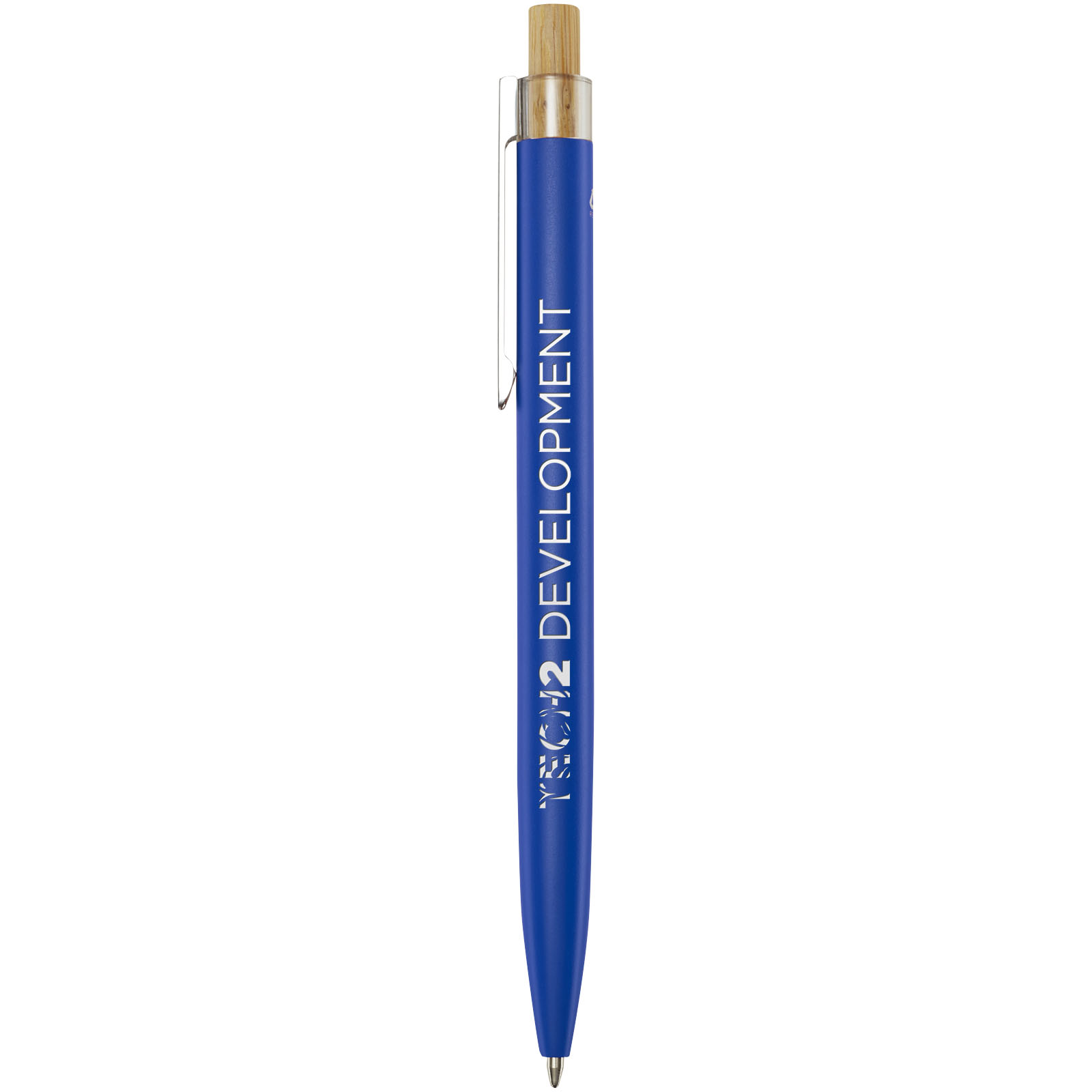 Stylo bille en aluminium recyclé Nooshin (encre bleue)