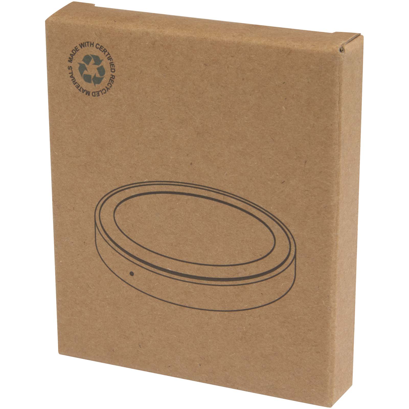 Tapis de charge sans fil Freal de 15 W en plastique recyclé