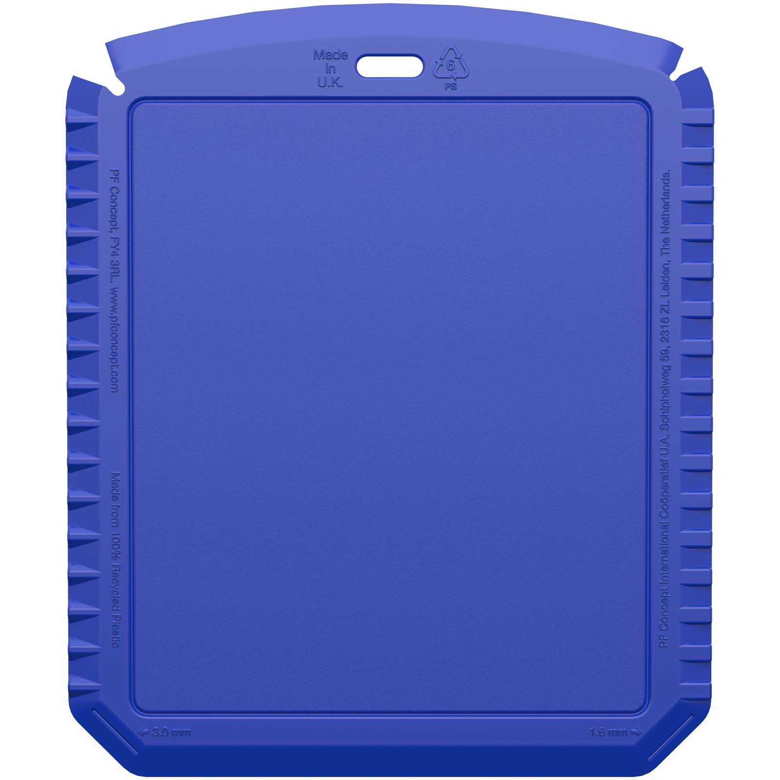 Grattoir à glace Thrym rectangulaire et en plastique recyclé