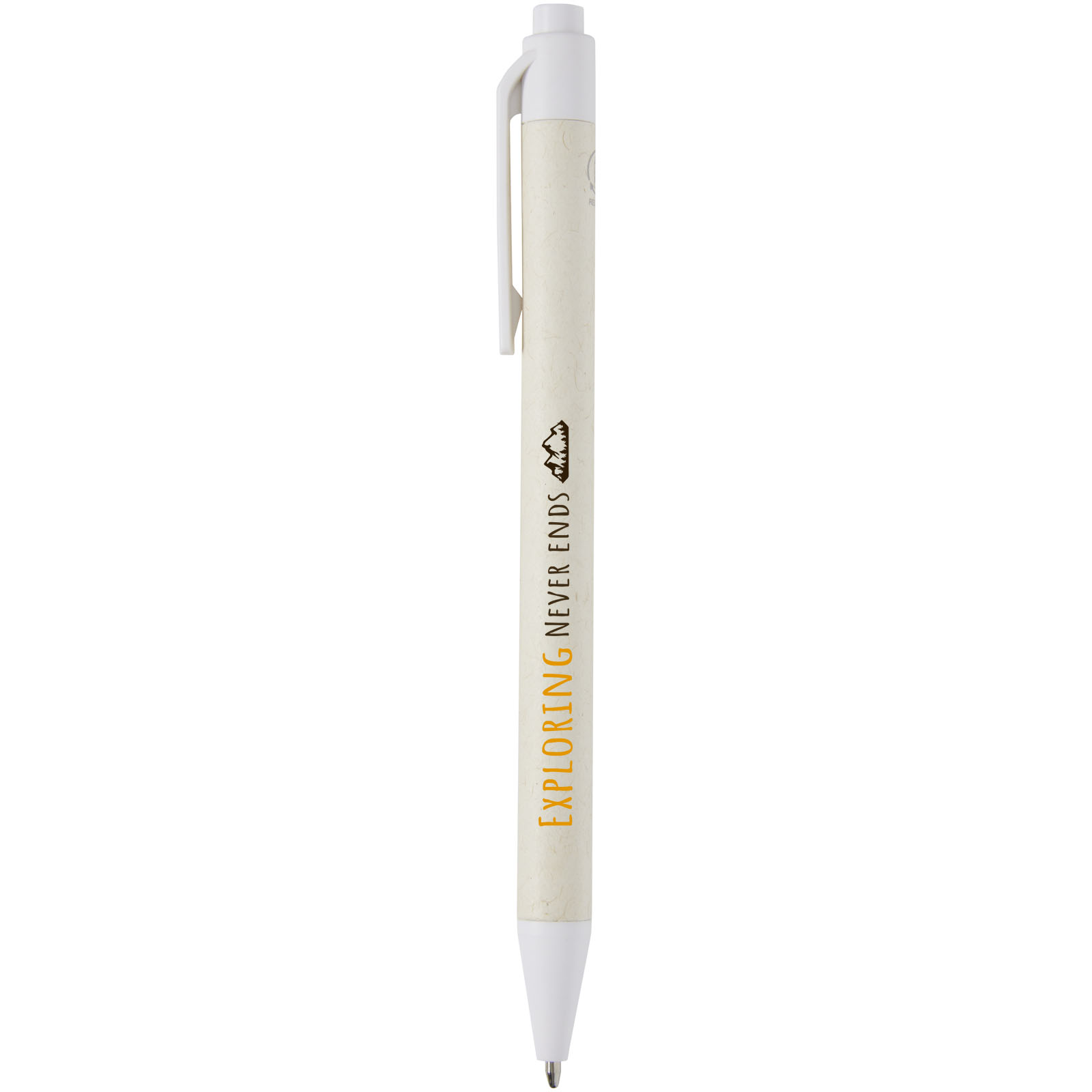 Stylo bille, à partir de briques de lait recyclées, Dairy Dream (encre noire)