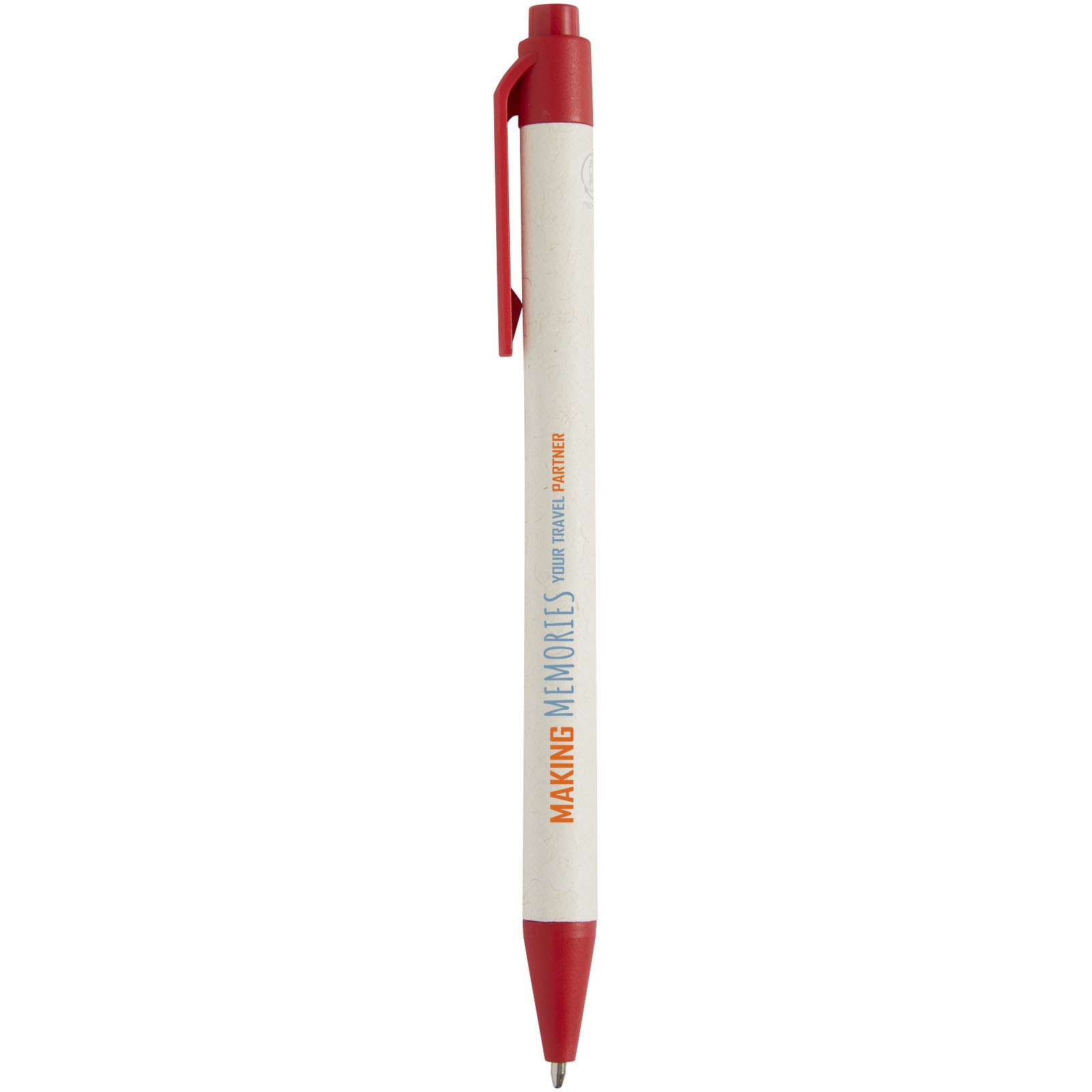 Stylo bille, à partir de briques de lait recyclées, Dairy Dream (encre noire)