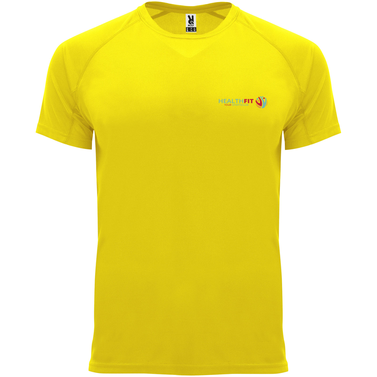 Roly T-shirt de sport de 135 g/m² Bahrain à manches courtes pour enfant