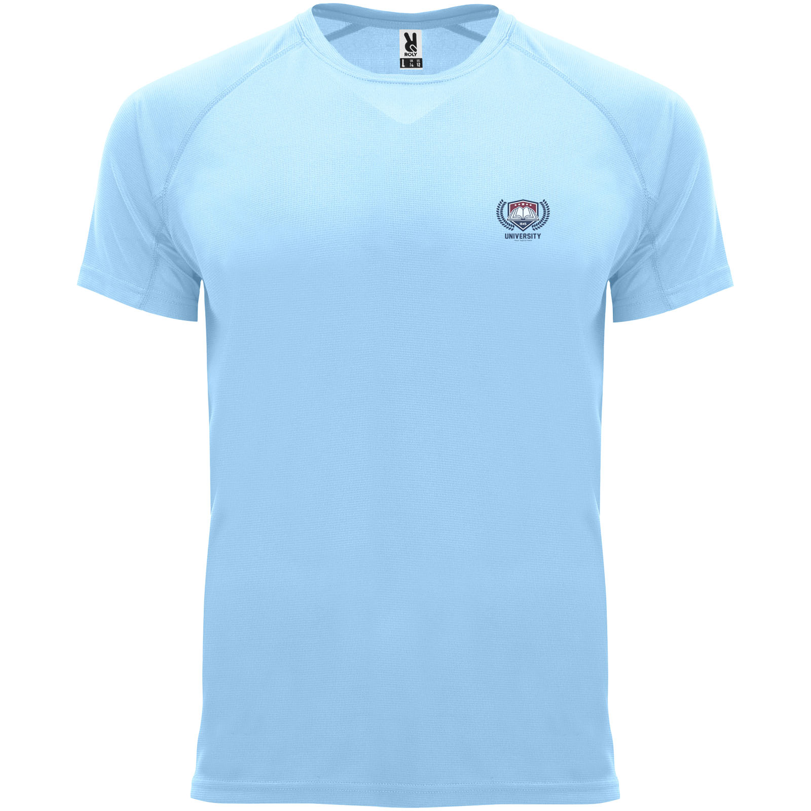 Roly T-shirt de sport de 135 g/m² Bahrain à manches courtes pour enfant