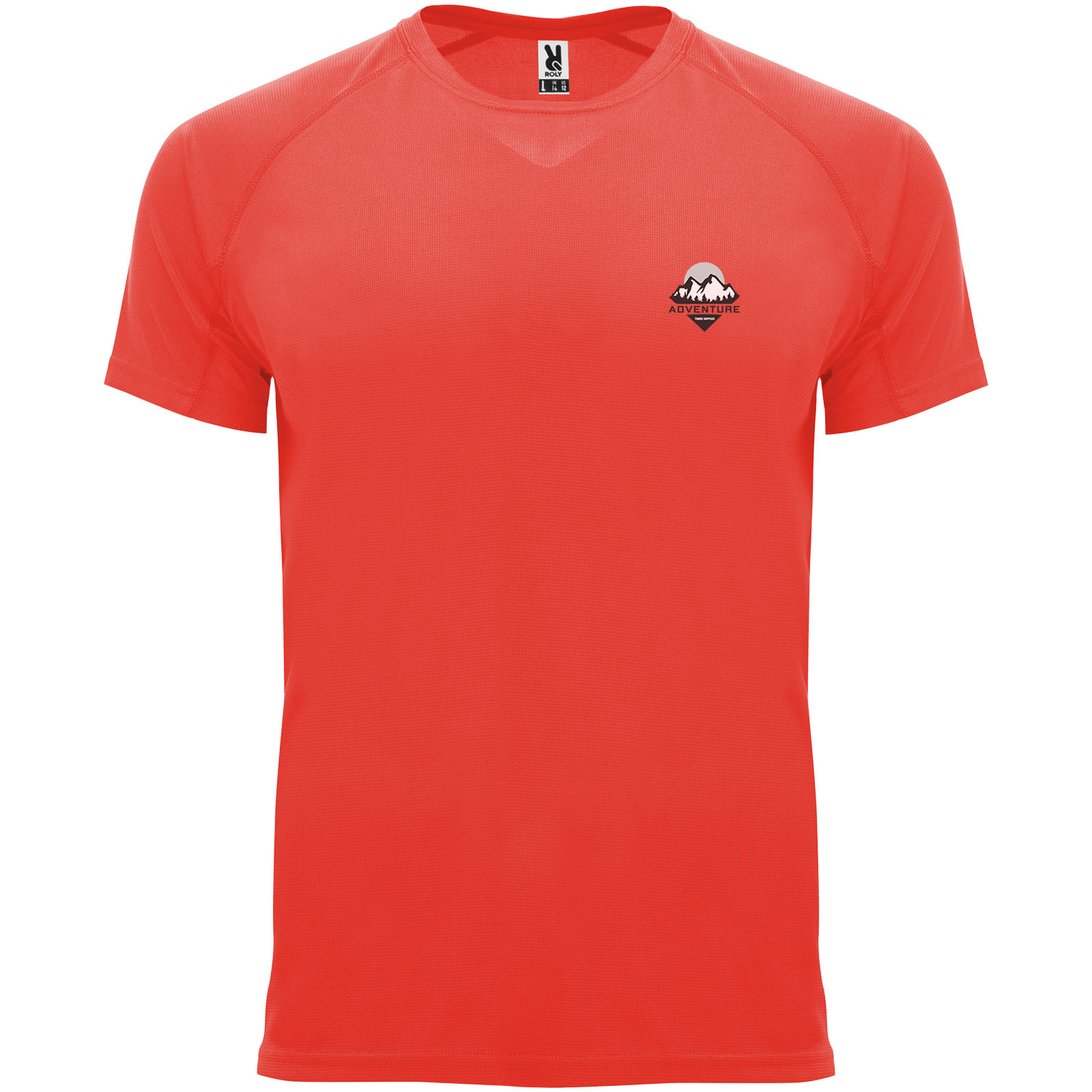 Roly T-shirt de sport de 135 g/m² Bahrain à manches courtes pour enfant
