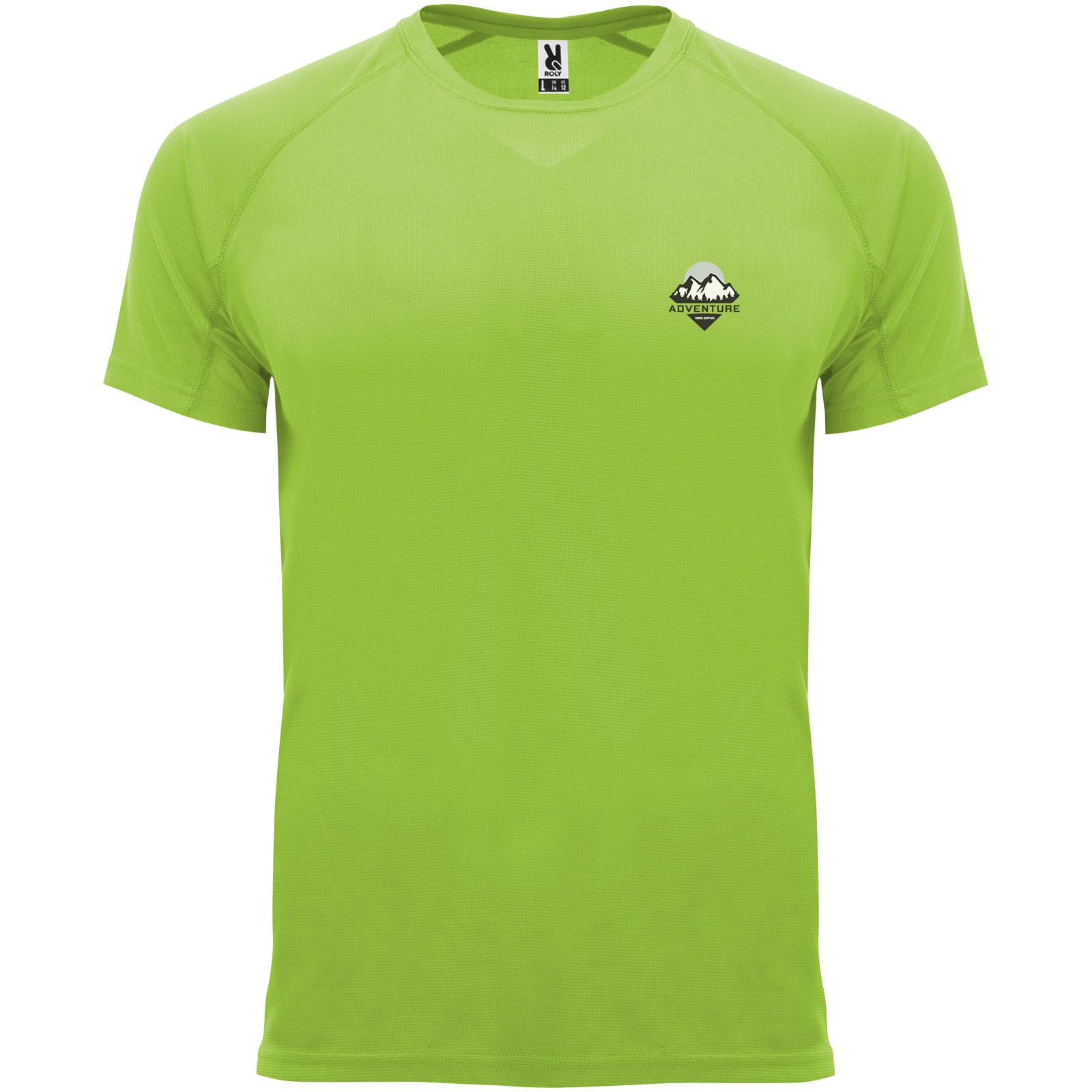 Roly T-shirt de sport de 135 g/m² Bahrain à manches courtes pour enfant