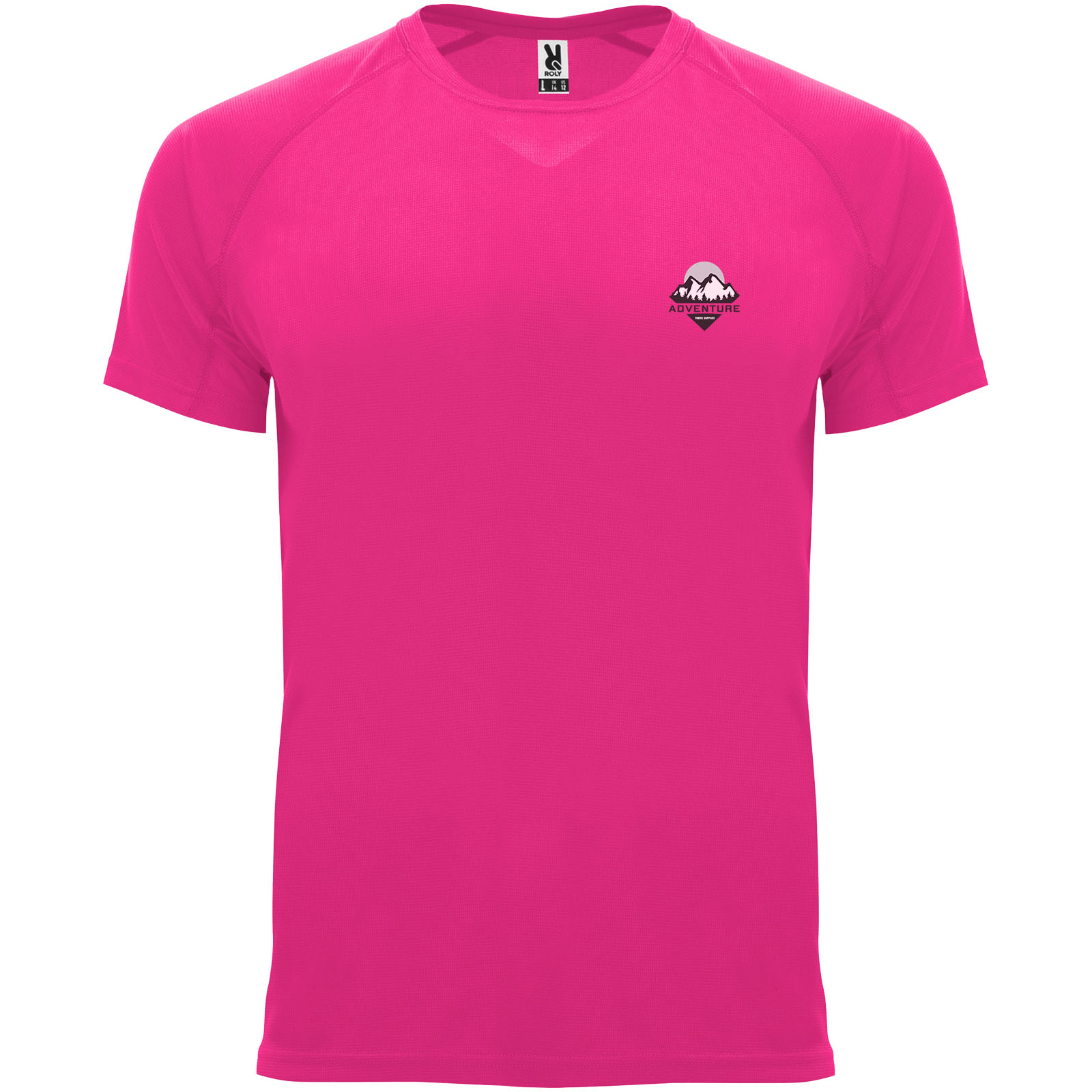 Roly T-shirt de sport de 135 g/m² Bahrain à manches courtes pour enfant