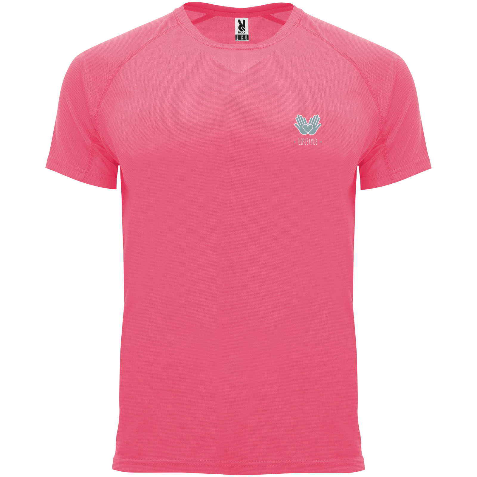 Roly T-shirt de sport de 135 g/m² Bahrain à manches courtes pour enfant