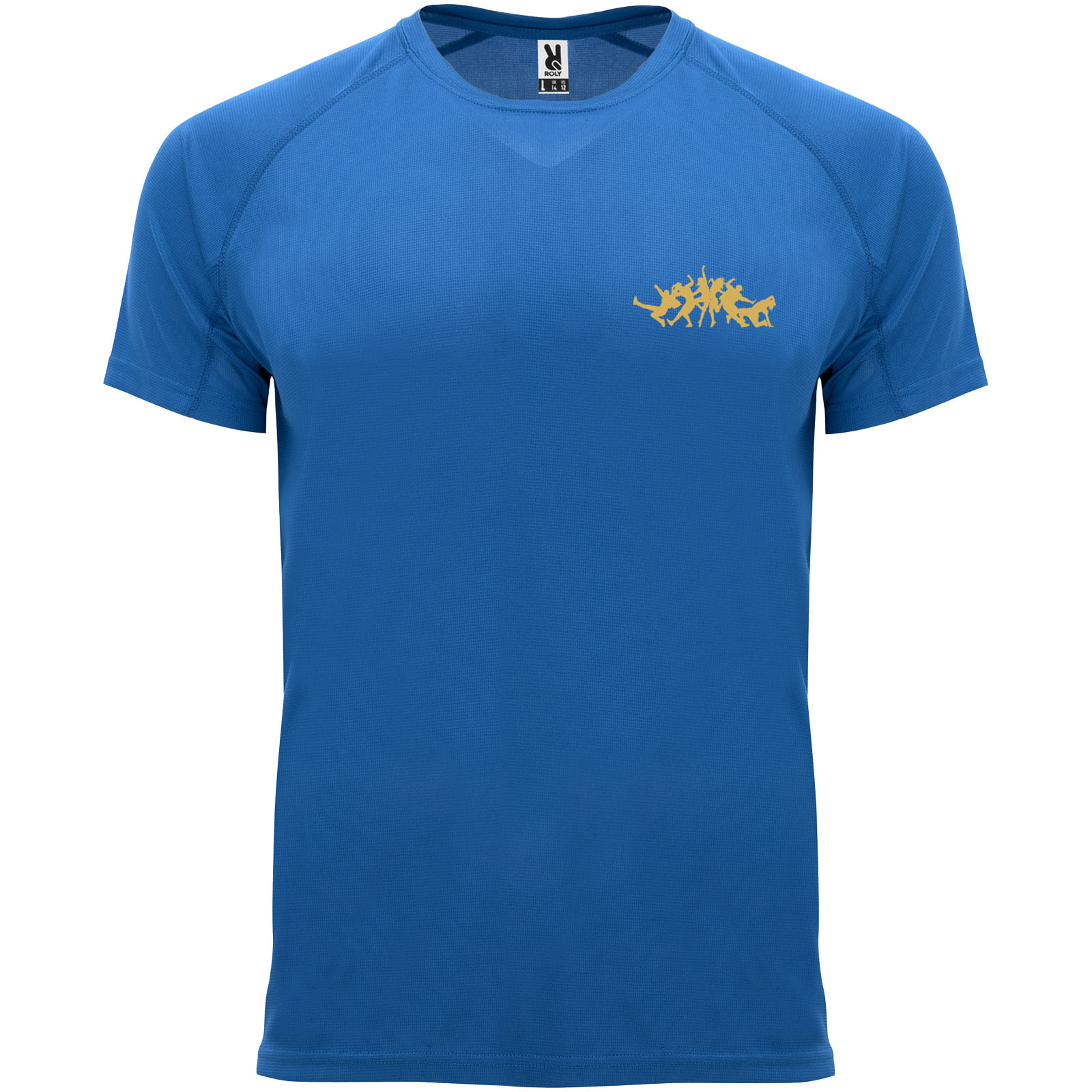 Roly T-shirt de sport de 135 g/m² Bahrain à manches courtes pour enfant