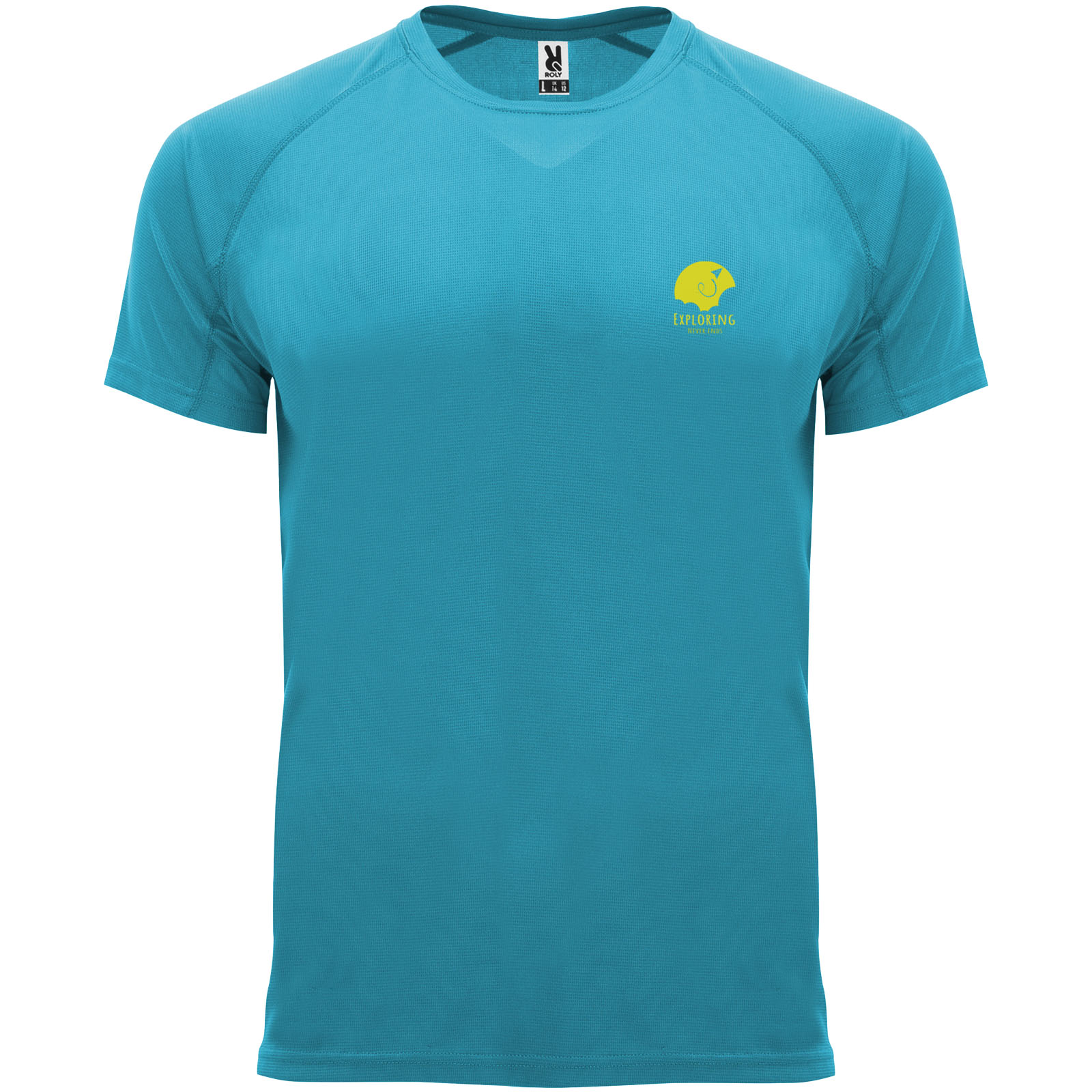 Roly T-shirt de sport de 135 g/m² Bahrain à manches courtes pour enfant