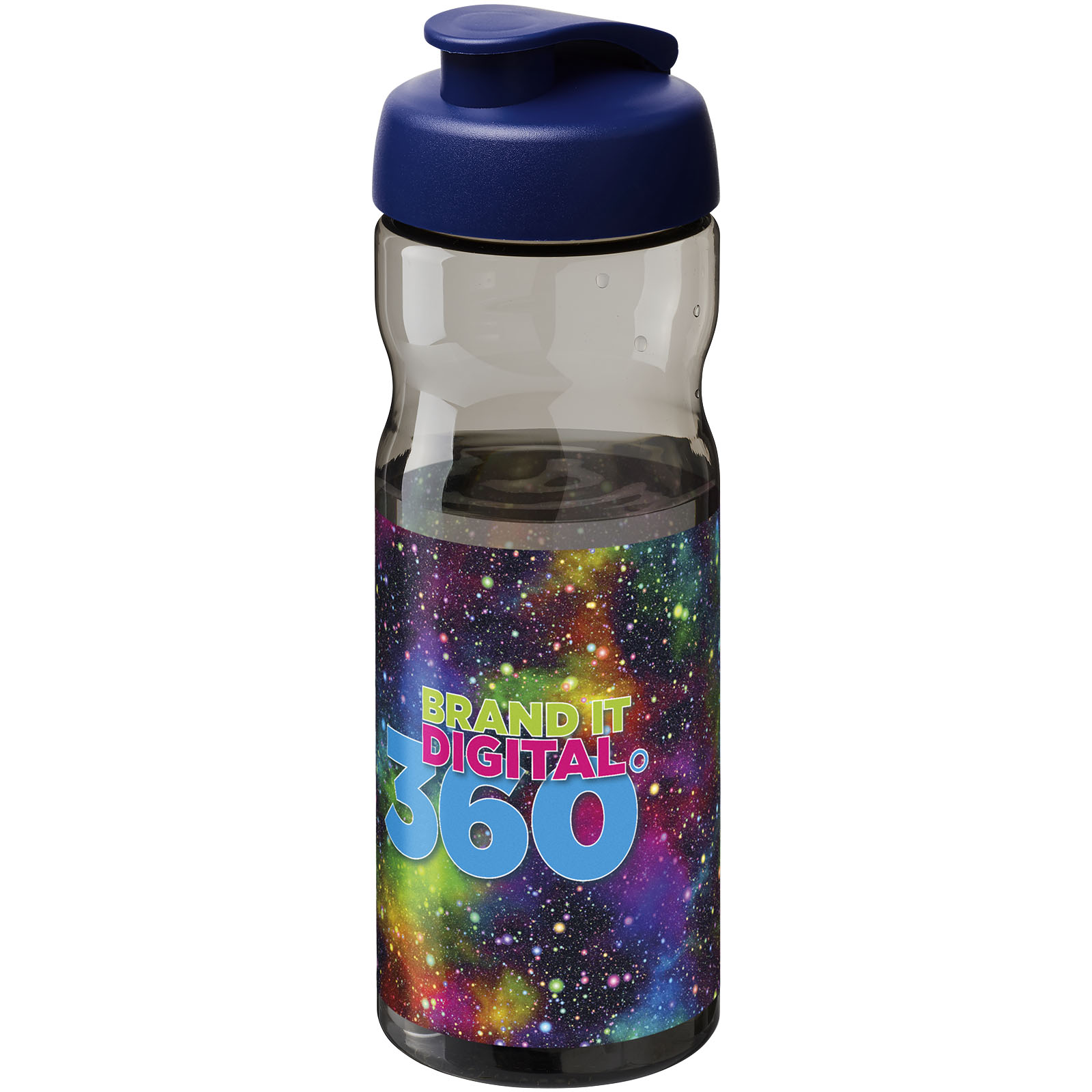 Bouteille de sport H2O Active® Base Tritan™ de 650 ml à couvercle à clapet
