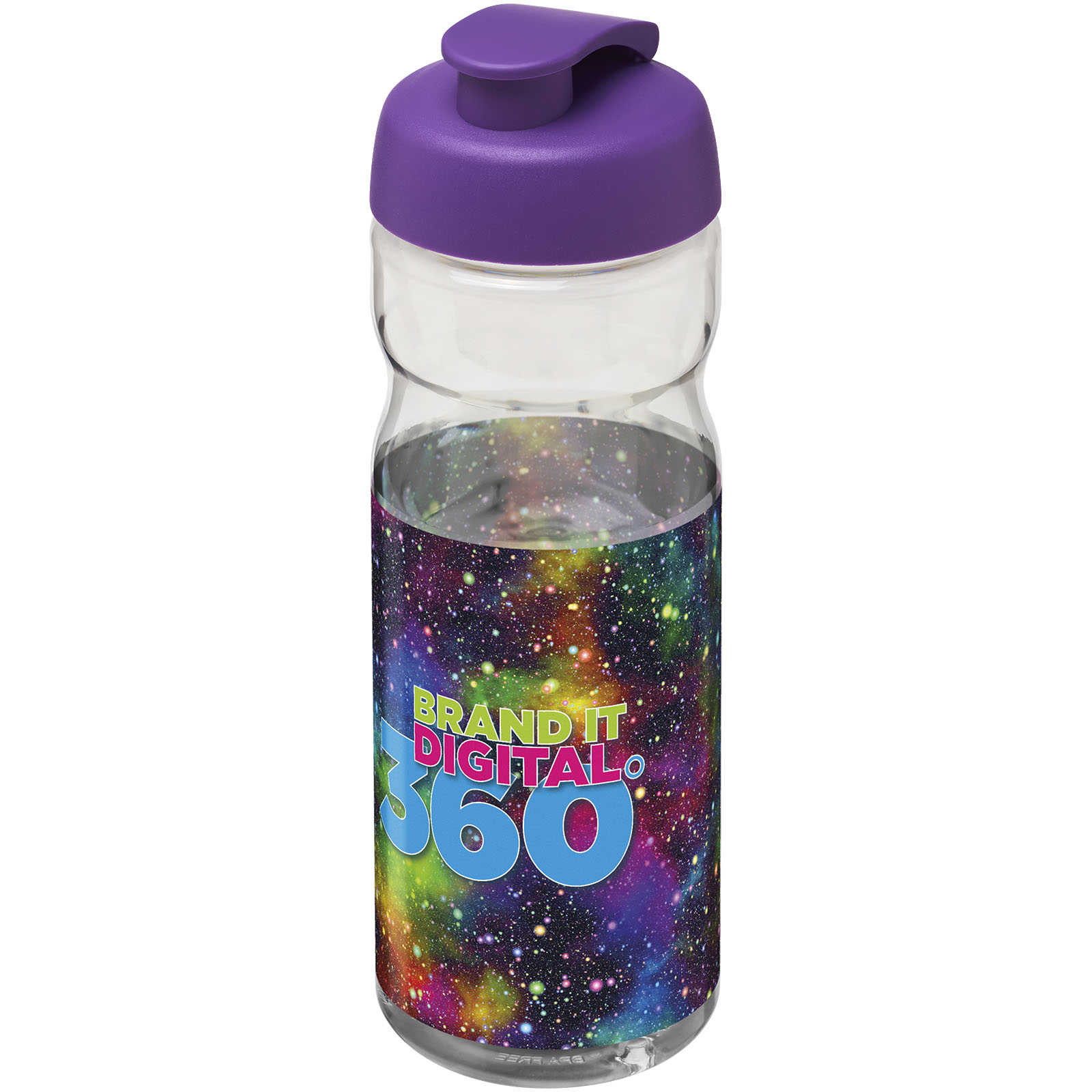 Bouteille de sport H2O Active® Base Tritan™ de 650 ml à couvercle à clapet