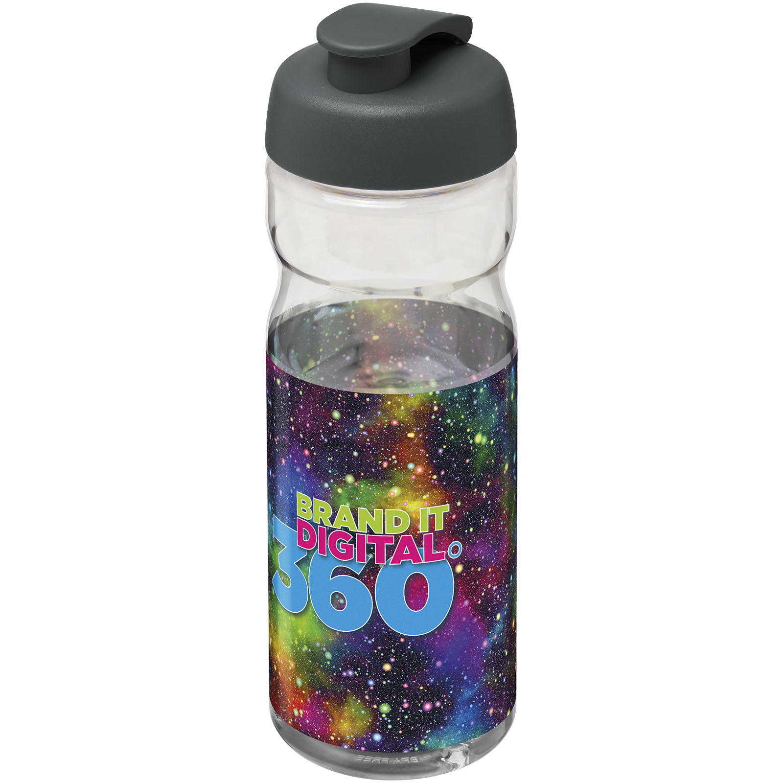 Bouteille de sport H2O Active® Base Tritan™ de 650 ml à couvercle à clapet