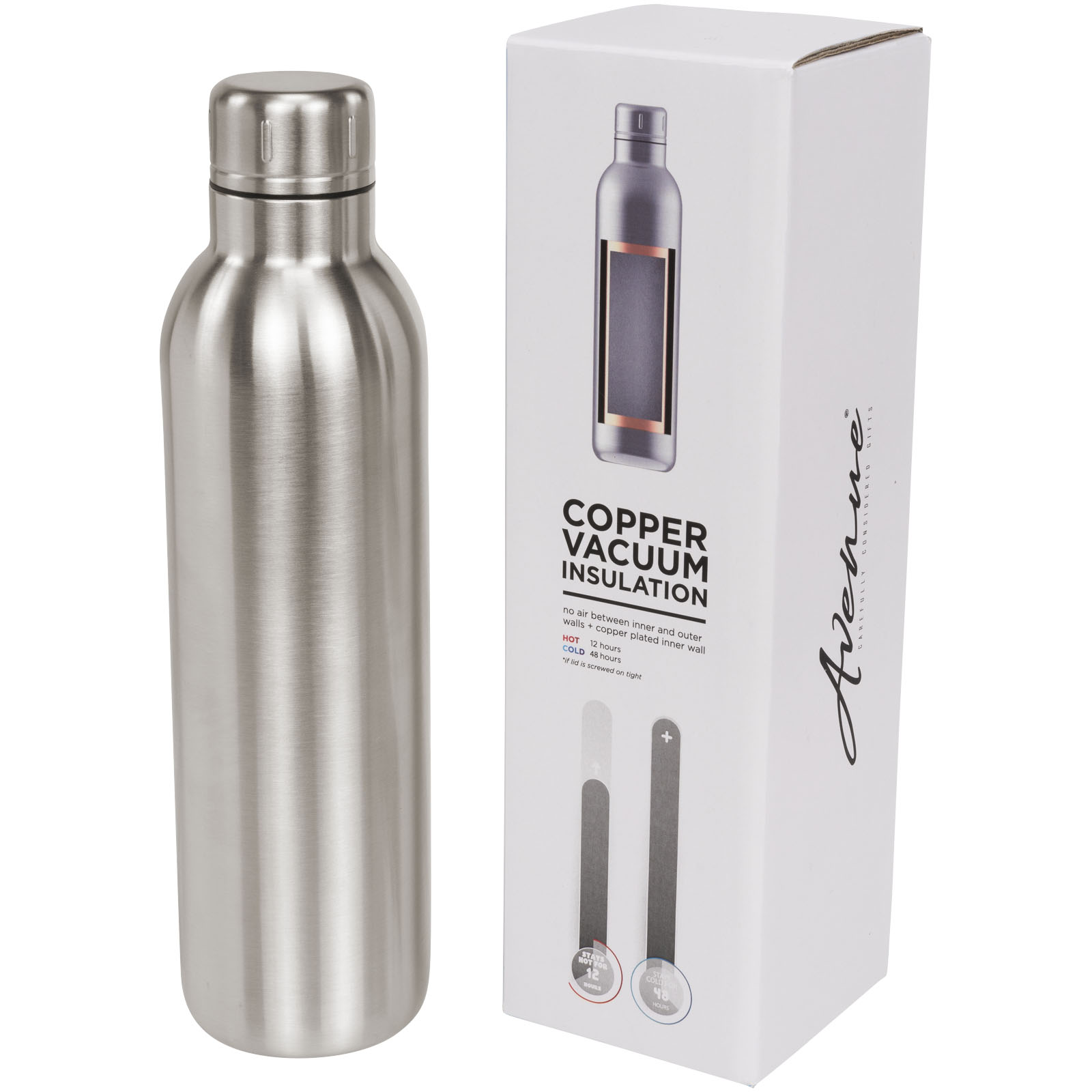 Bouteille de sport de 510ml avec isolation par le vide et couche de cuivre Odin