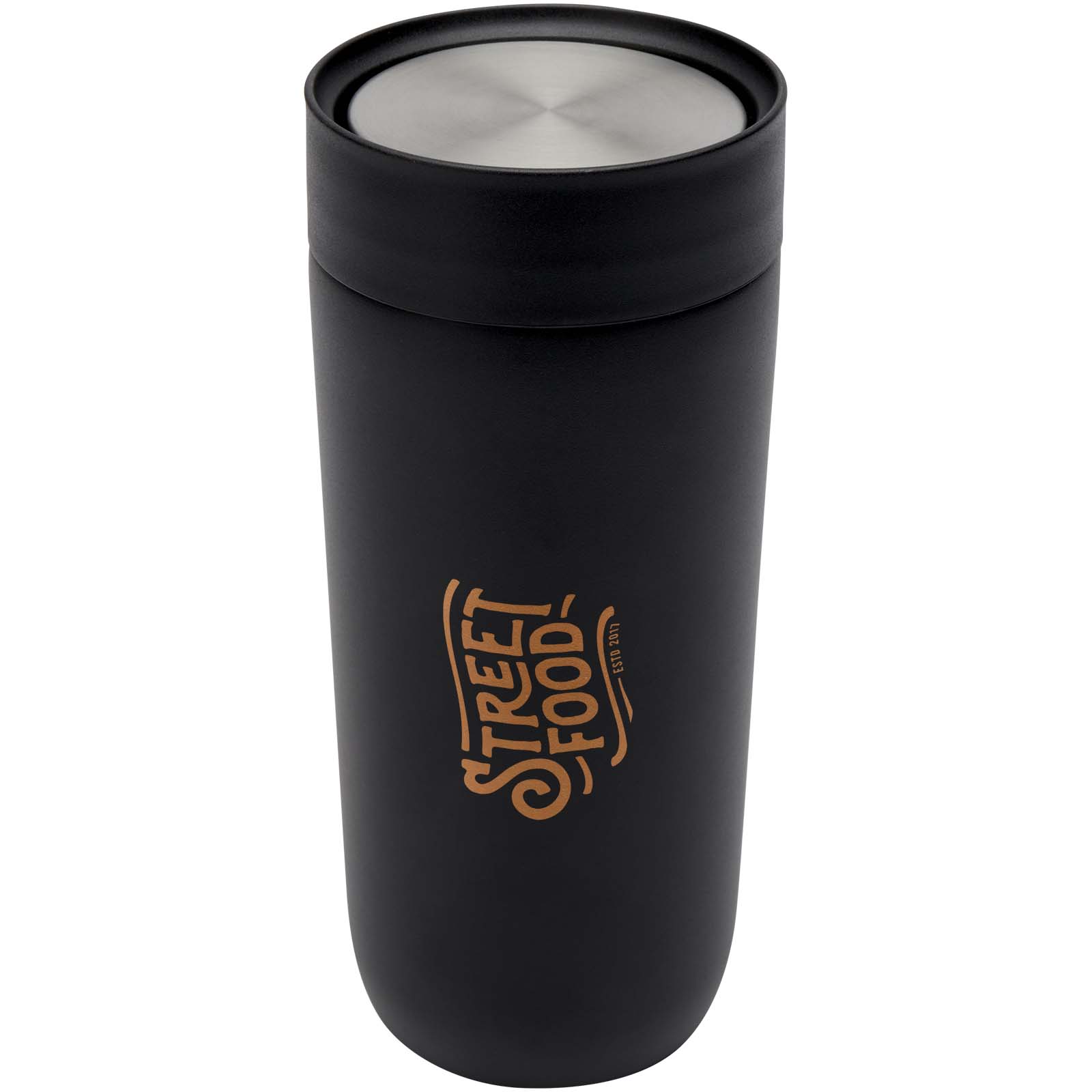 Gobelet Camden de 350 ml en acier inoxydable certifié RCS avec revêtement en céramique