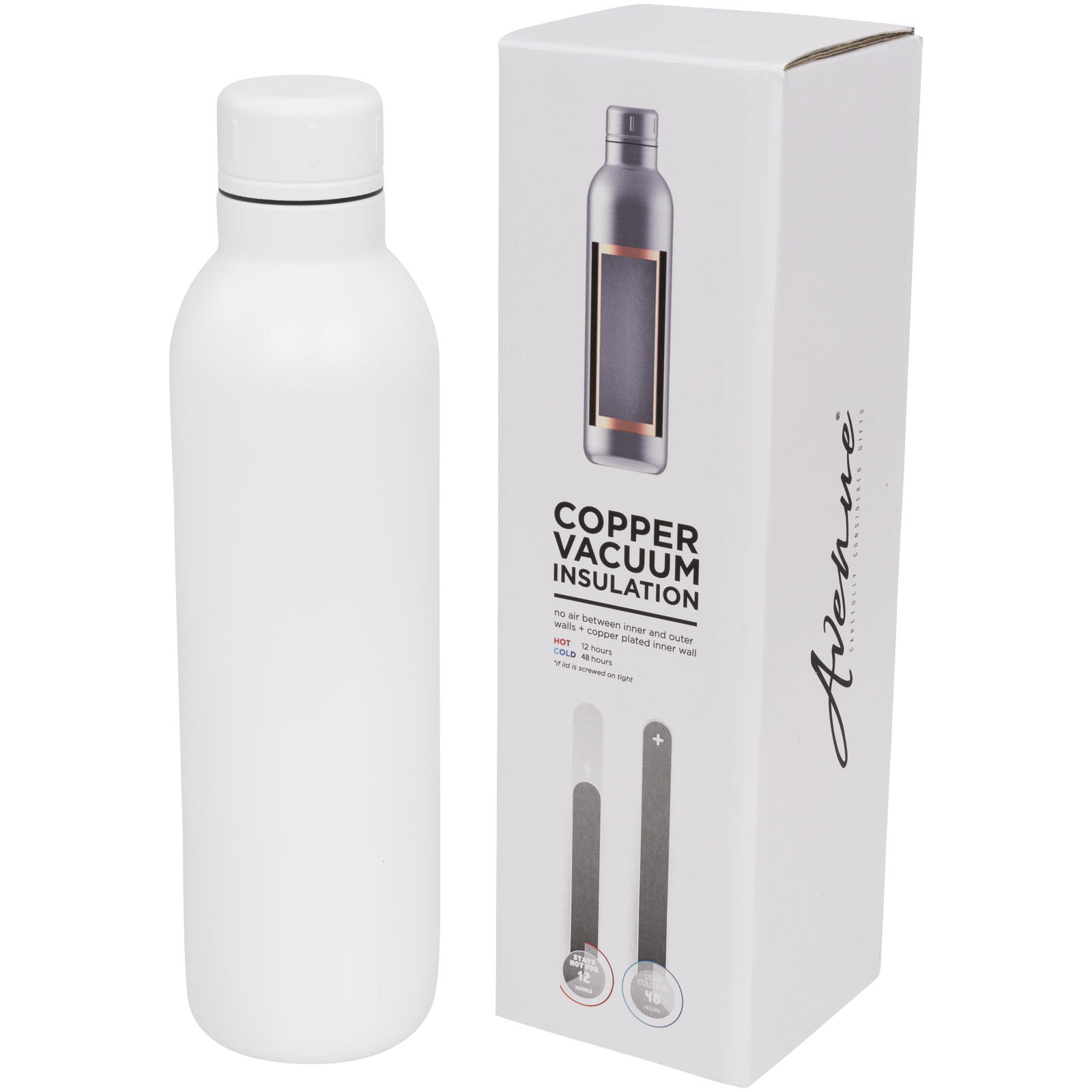 Bouteille de sport de 510ml avec isolation par le vide et couche de cuivre Odin