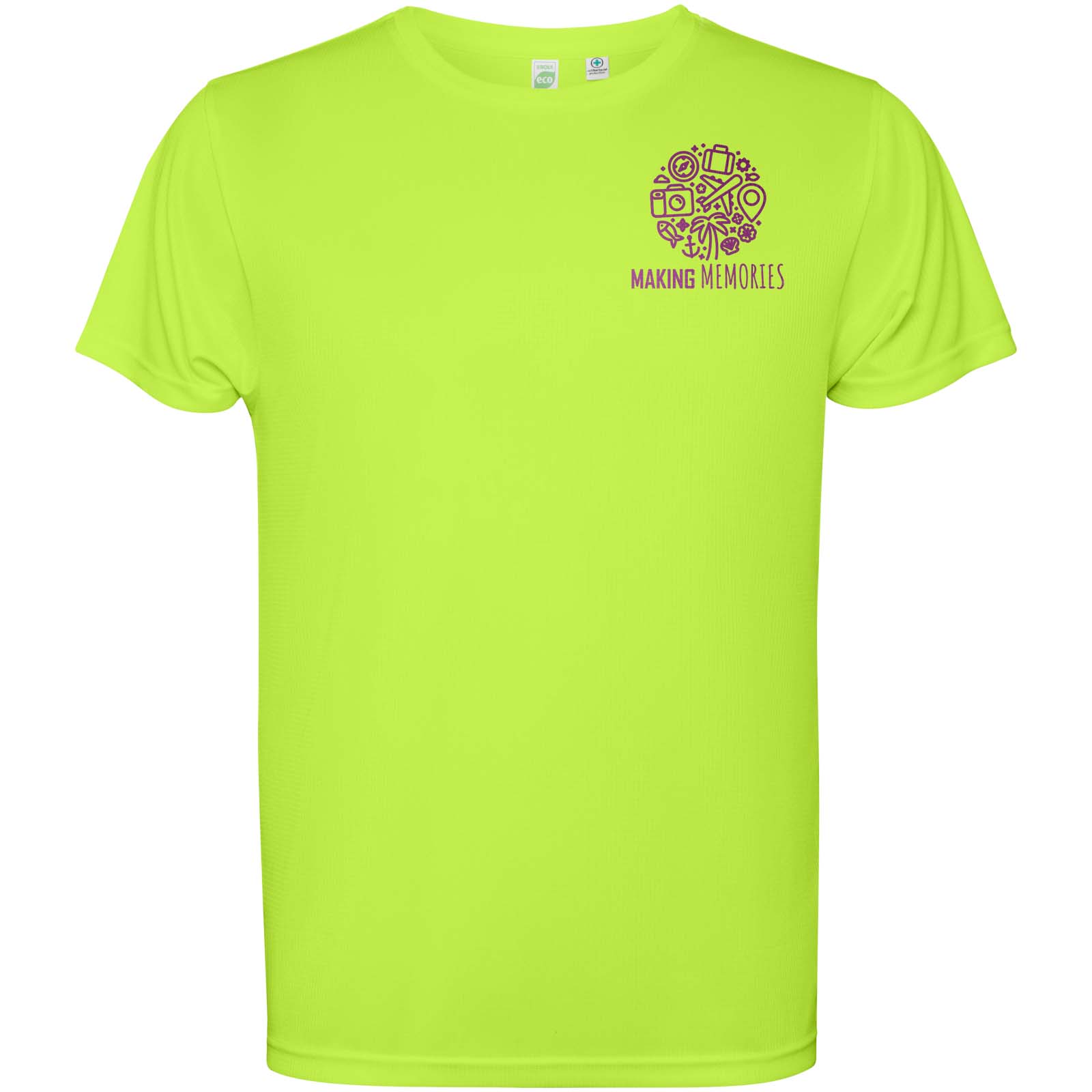 Roly T-shirt de 125 g/m² Estoril à manches courtes pour enfant