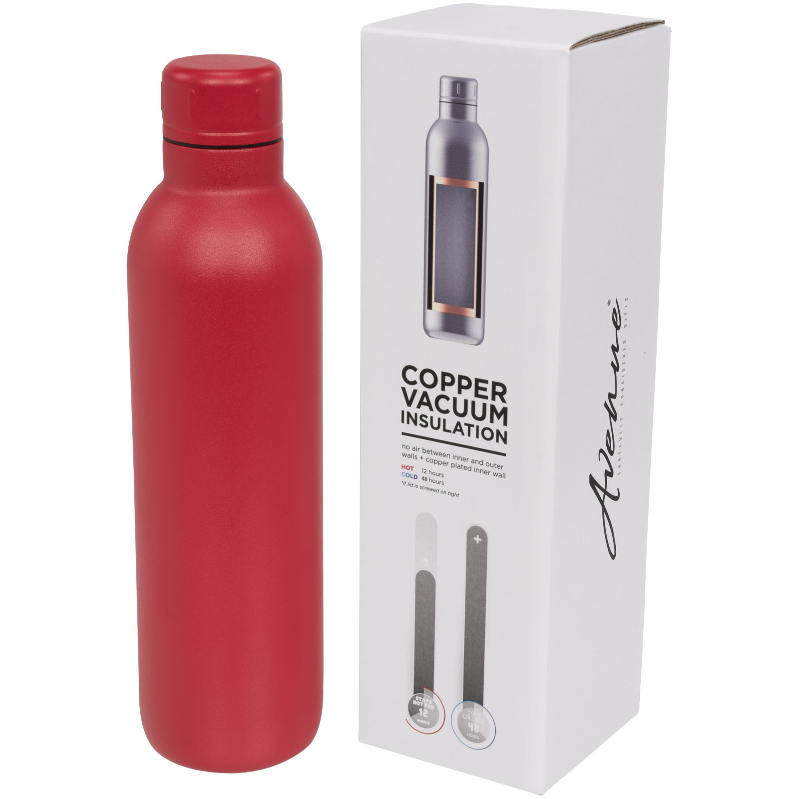 Bouteille de sport de 510ml avec isolation par le vide et couche de cuivre Odin