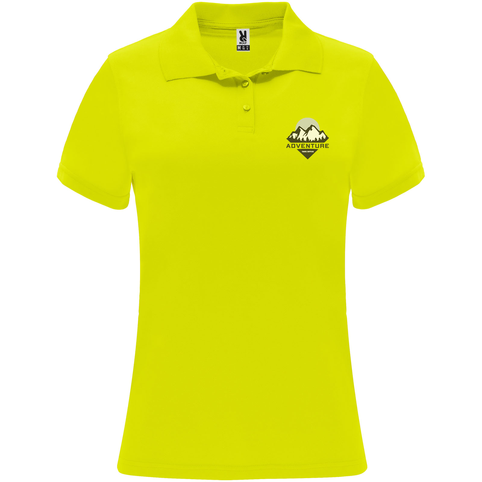 Roly Polo de sport de 150 g/m² Monzha à manches courtes pour femme