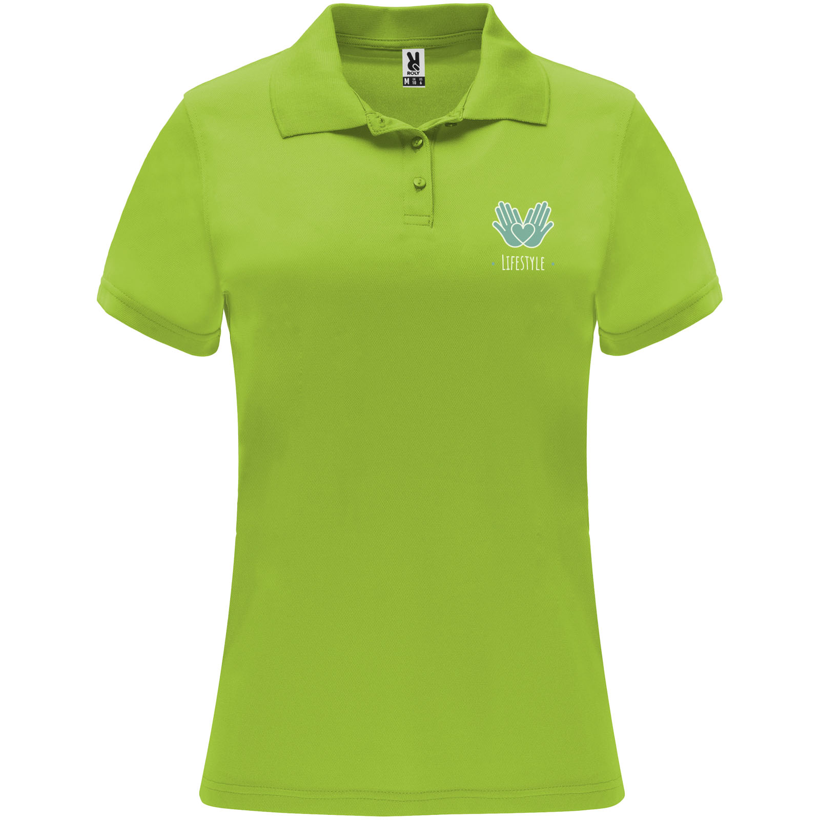 Roly Polo de sport de 150 g/m² Monzha à manches courtes pour femme