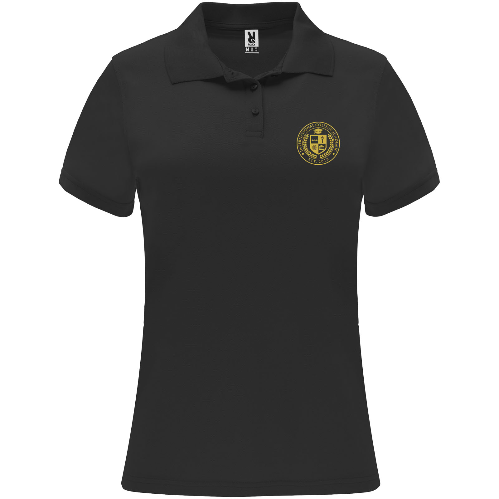 Roly Polo de sport de 150 g/m² Monzha à manches courtes pour femme