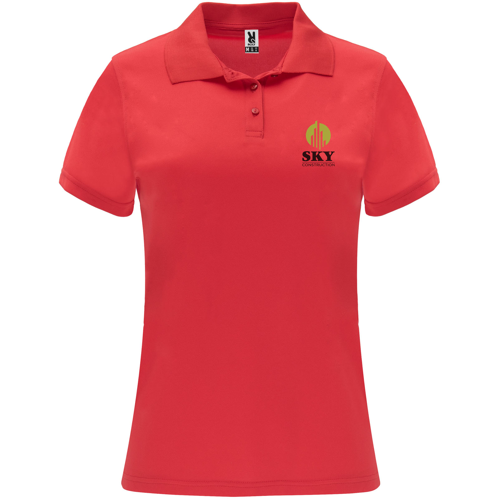 Roly Polo de sport de 150 g/m² Monzha à manches courtes pour femme