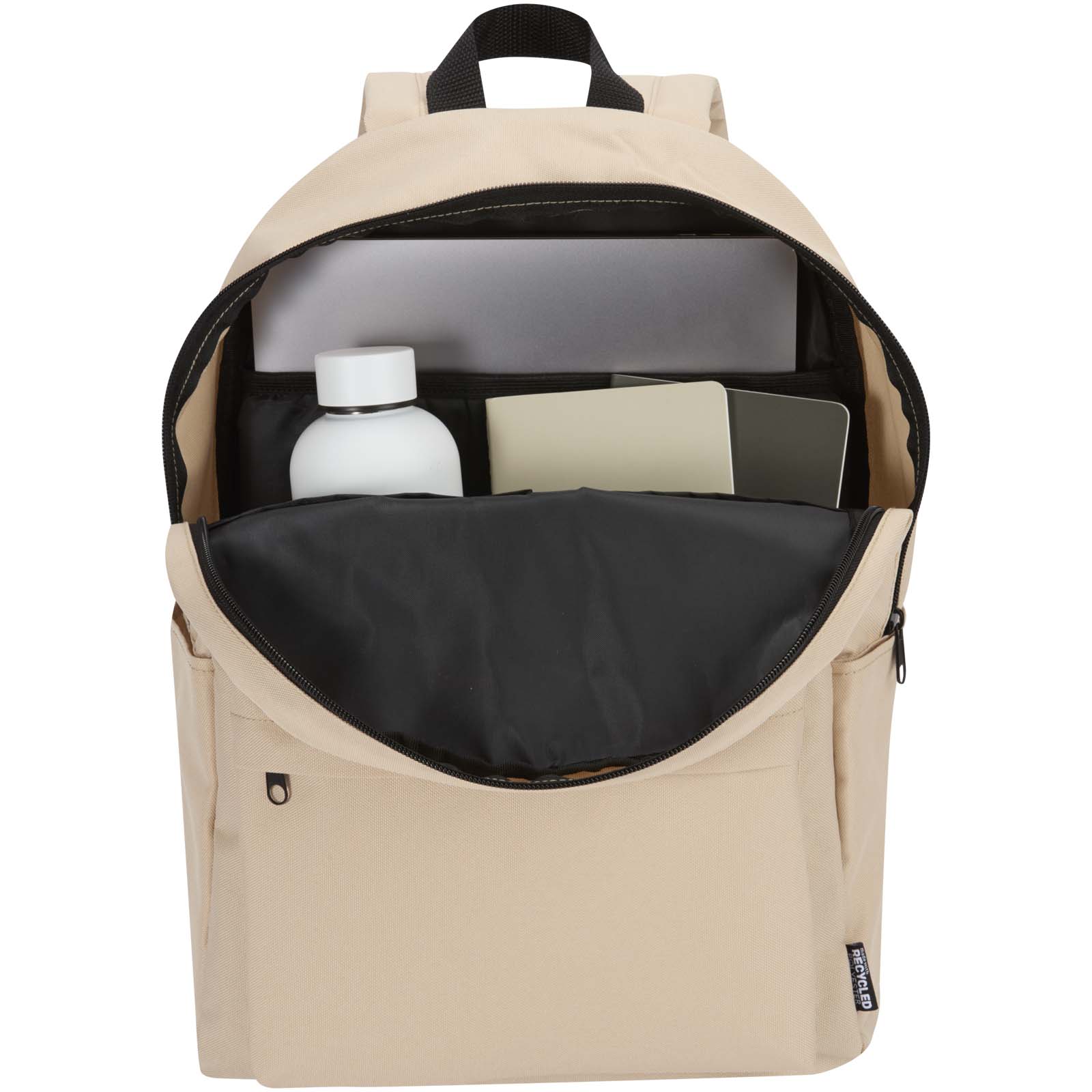 Sac à dos pour ordinateur portable Byron de 16 L et 14" en matériaux recyclés certifiés GRS