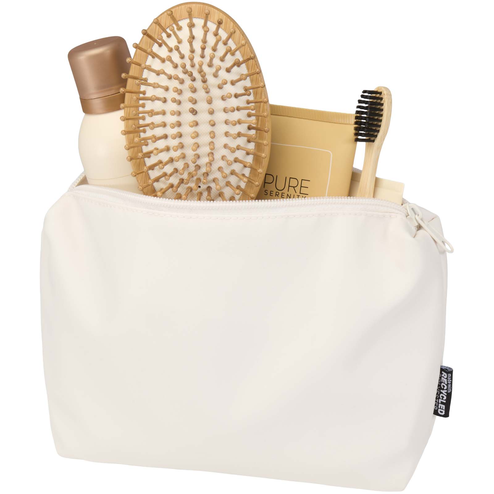 Trousse de toilette de voyage Trip Aware™ de 2 L en matériaux recyclés