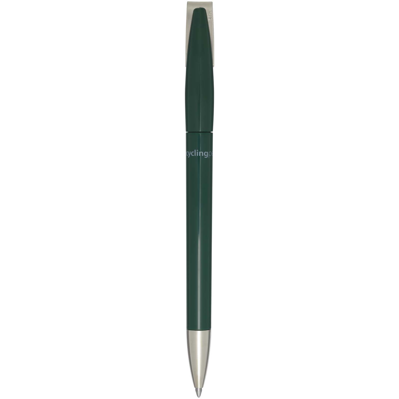 Marksman Stylo bille en plastique recyclé Ana (encre bleue)