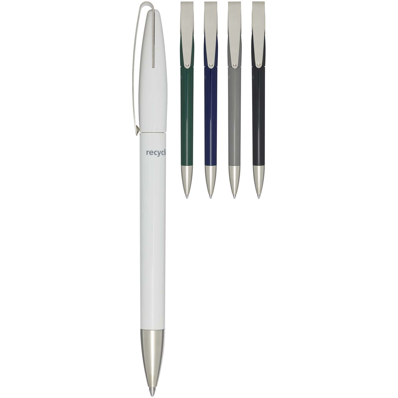 Marksman Stylo bille en plastique recyclé Ana (encre bleue)