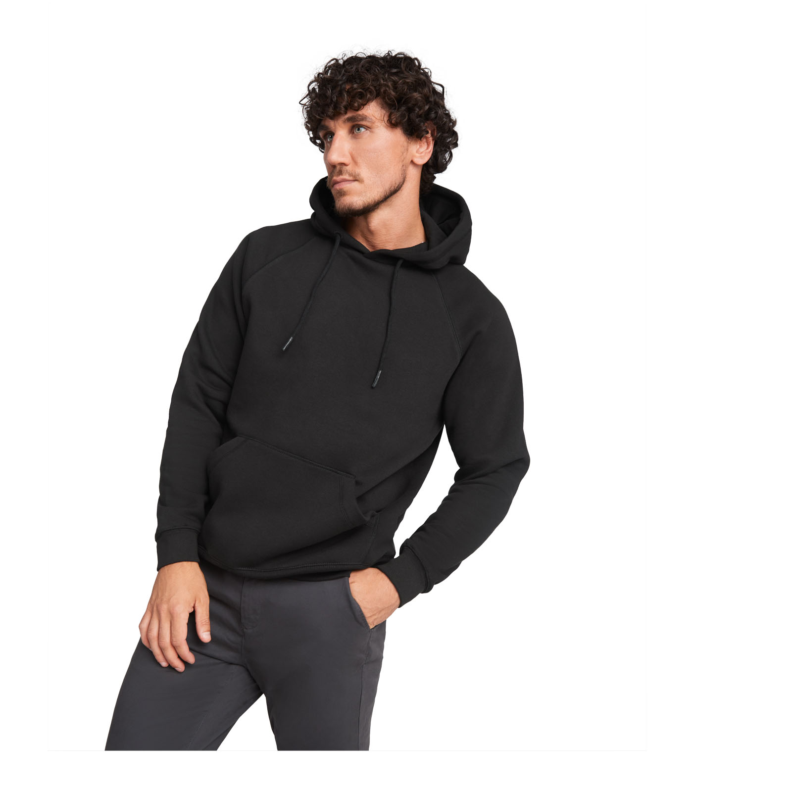 Roly Sweat à capuche  de 300 g/m² Vinson en coton organique unisexe