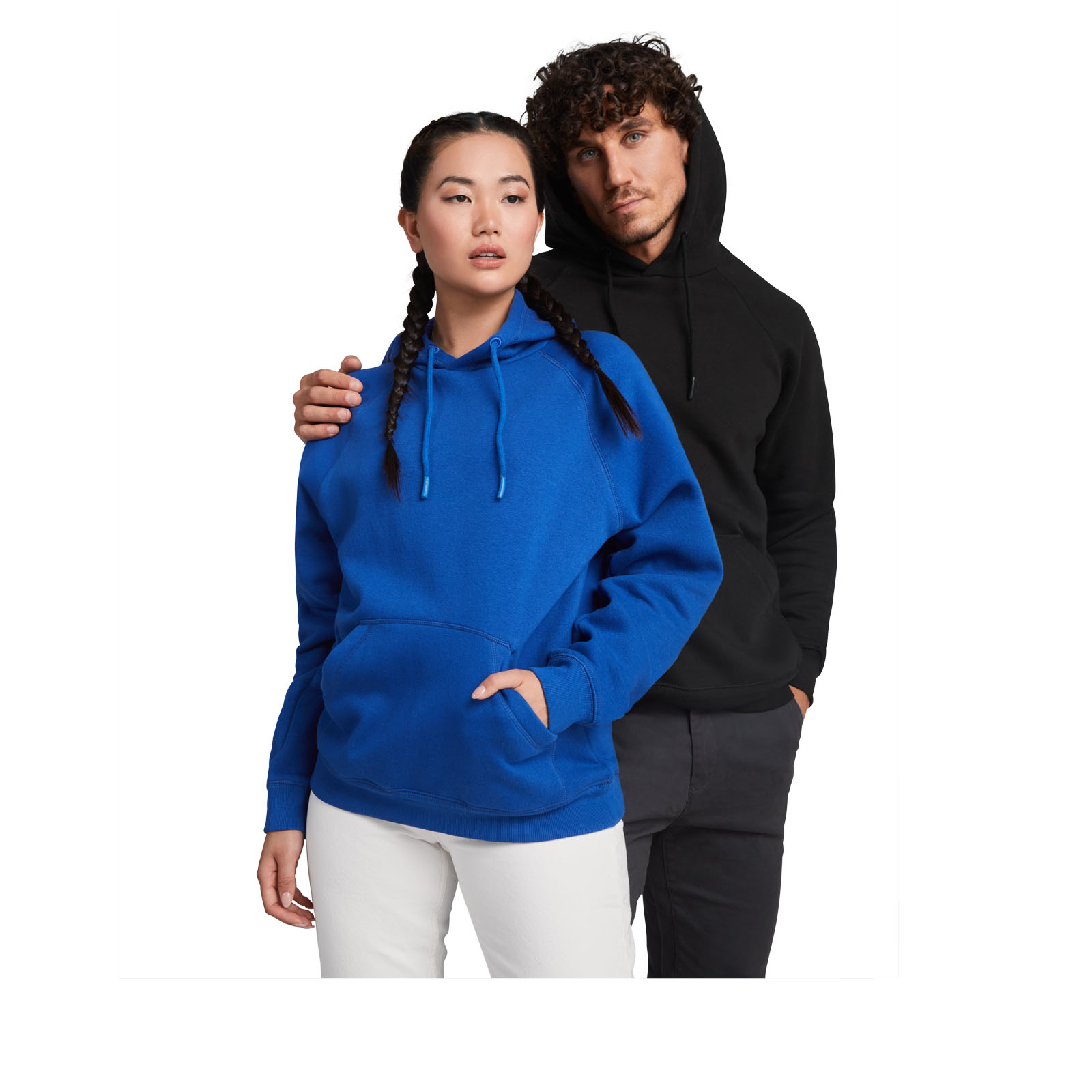 Roly Sweat à capuche  de 300 g/m² Vinson en coton organique unisexe