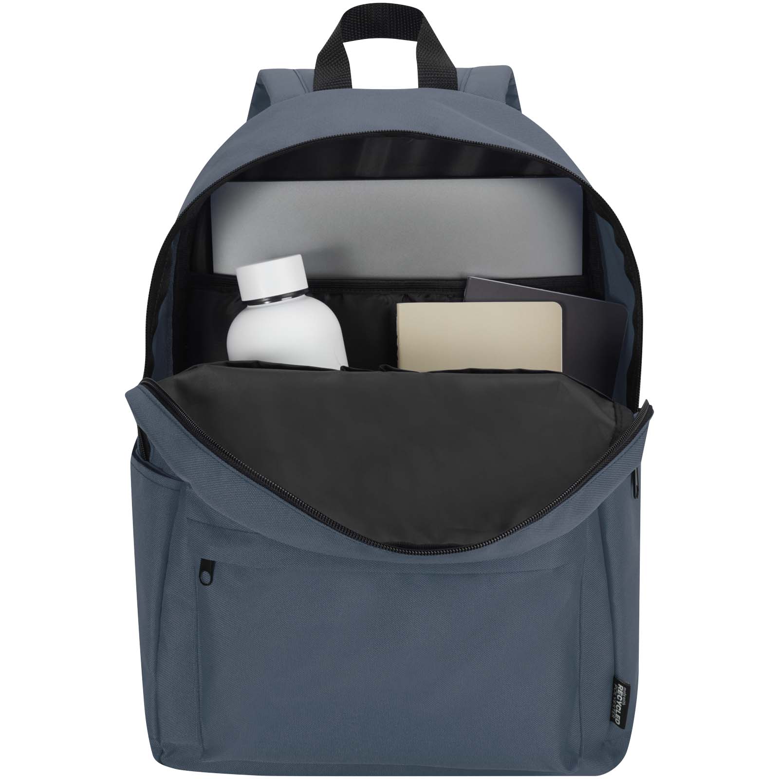 Sac à dos pour ordinateur portable Byron de 16 L et 14" en matériaux recyclés certifiés GRS