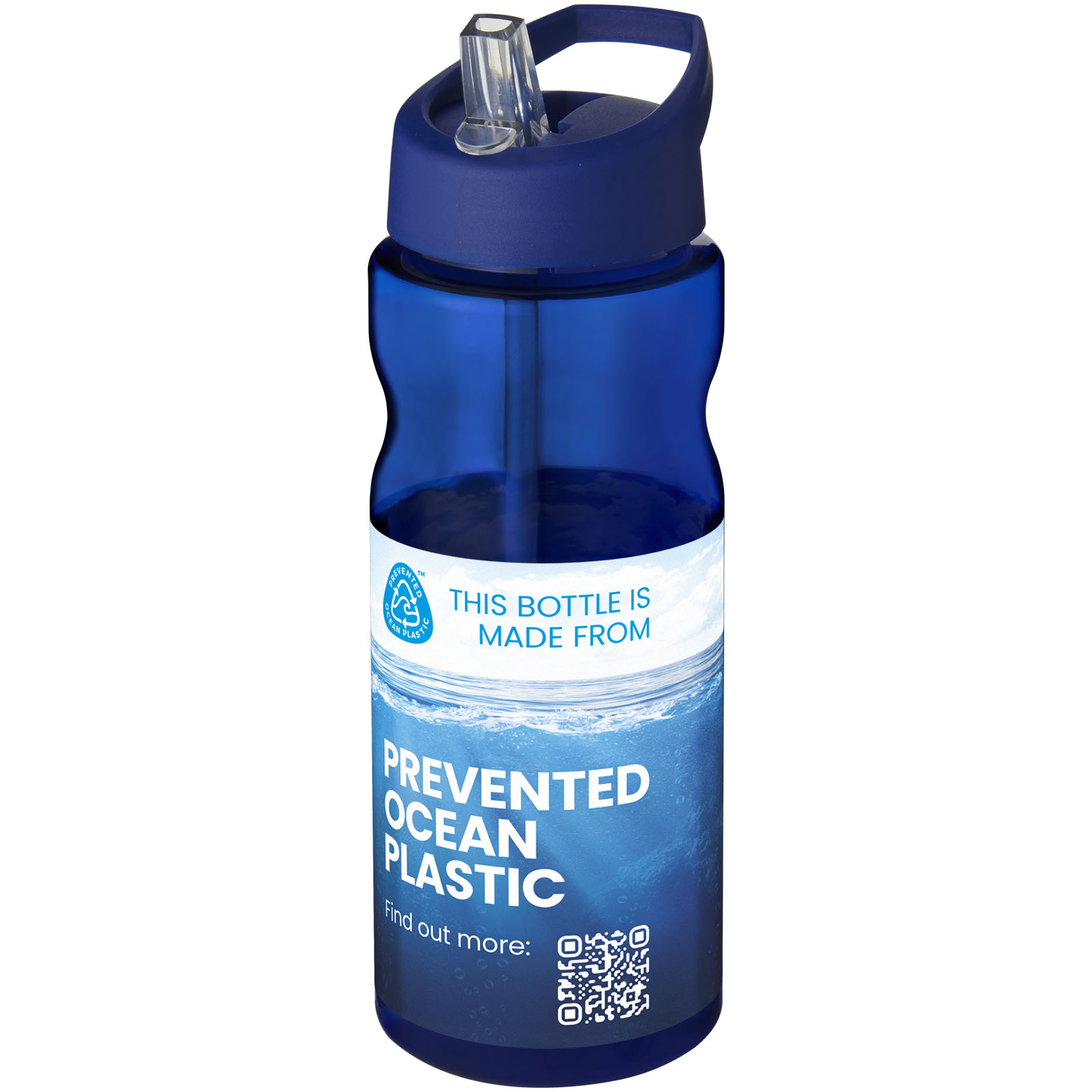 Bouteille de sport H2O Active® Eco Base 650ml couvercle bec verseur